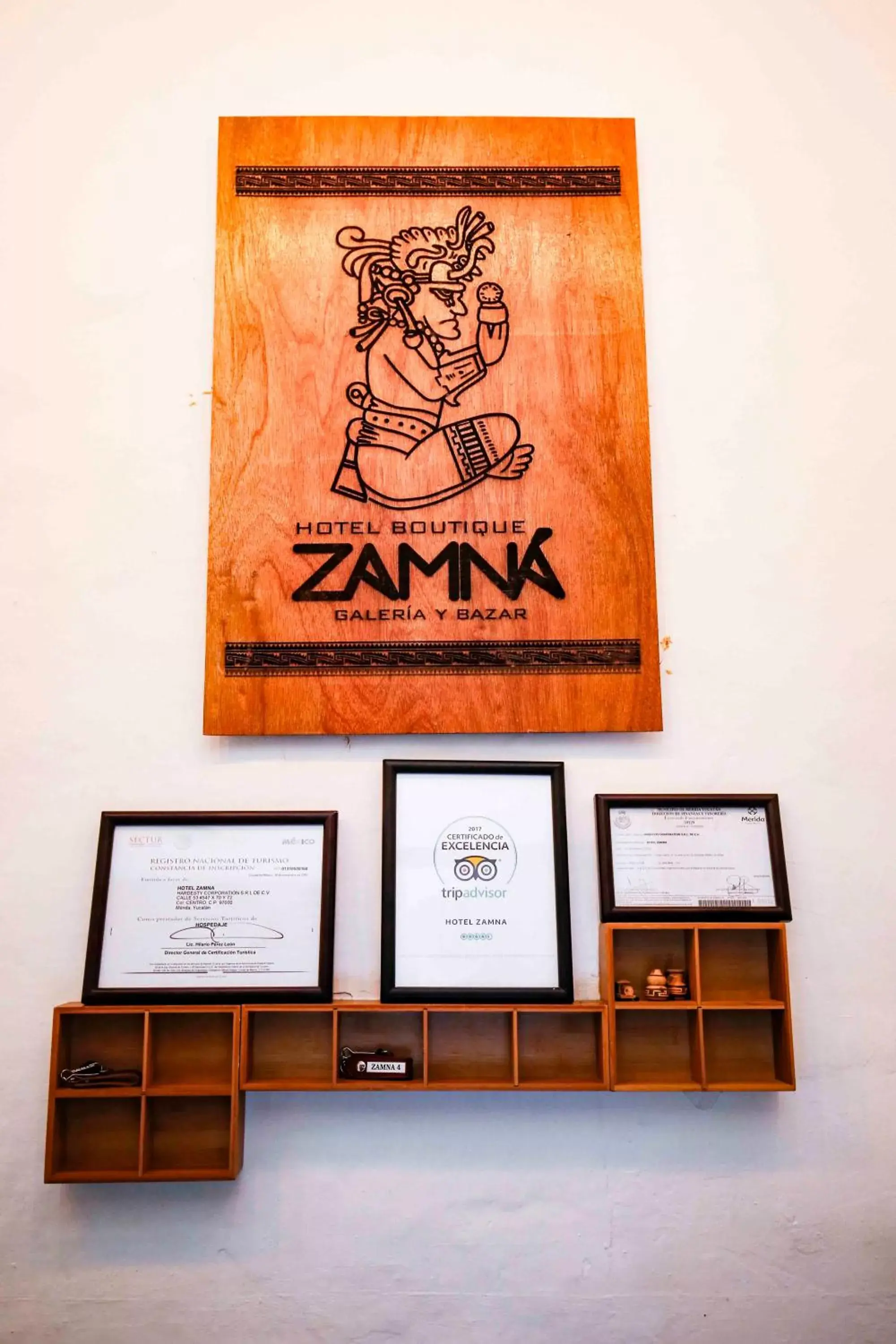 Property logo or sign in Hotel Zamna Boutique