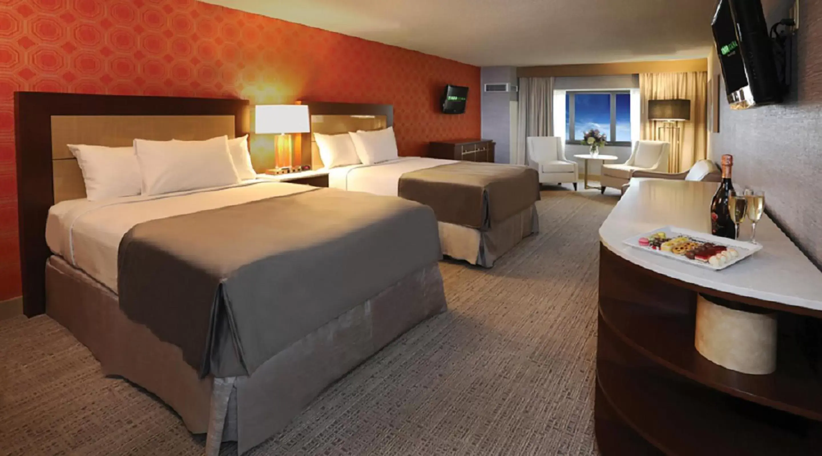 Bedroom in Tropicana Casino and Resort