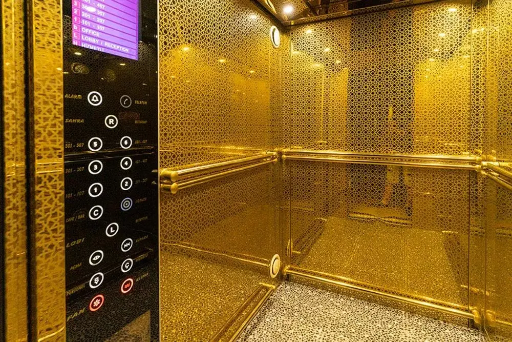 elevator, Swimming Pool in Pamuk City Hotel