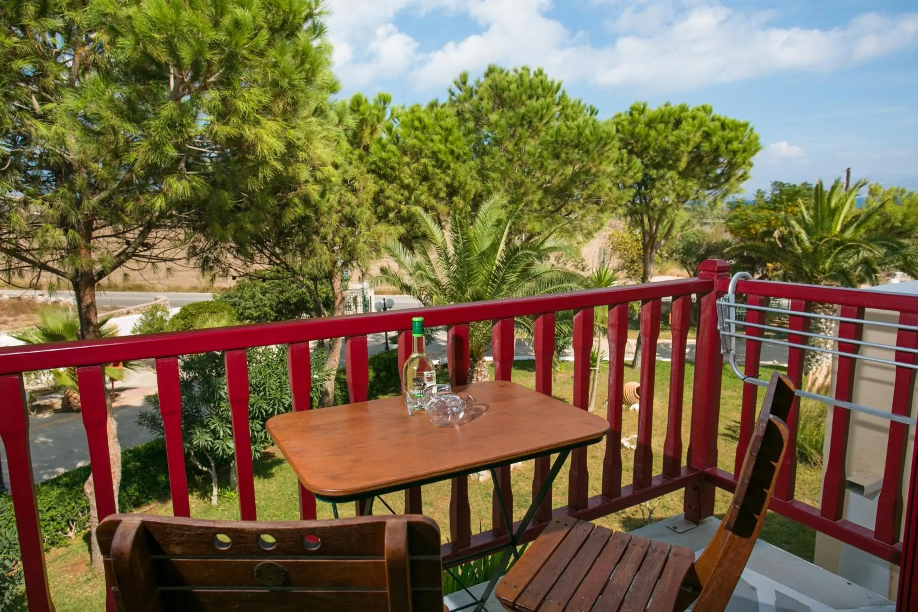 Balcony/Terrace in Asteras Paradise Hotel