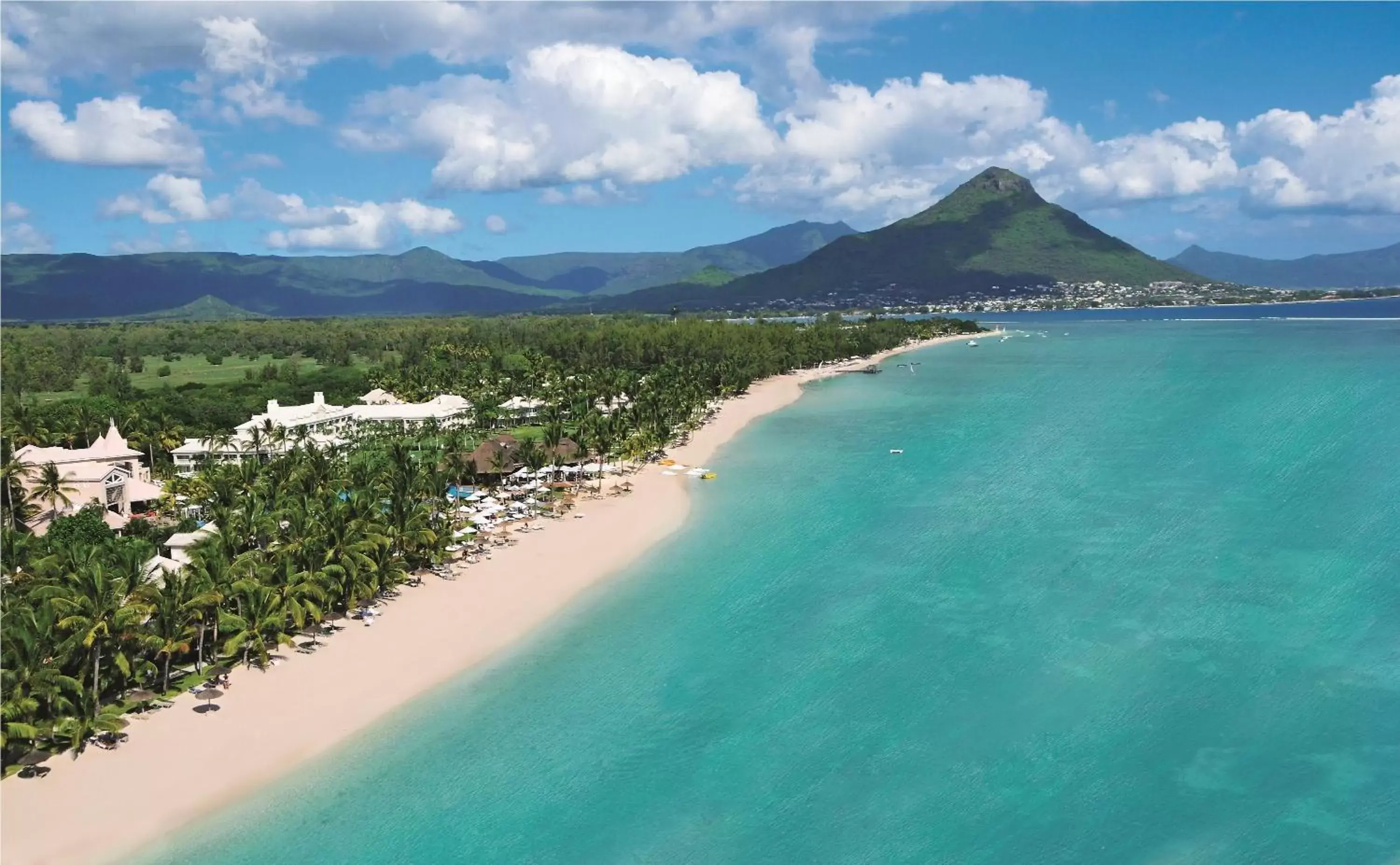 Bird's eye view, Bird's-eye View in Sugar Beach Mauritius