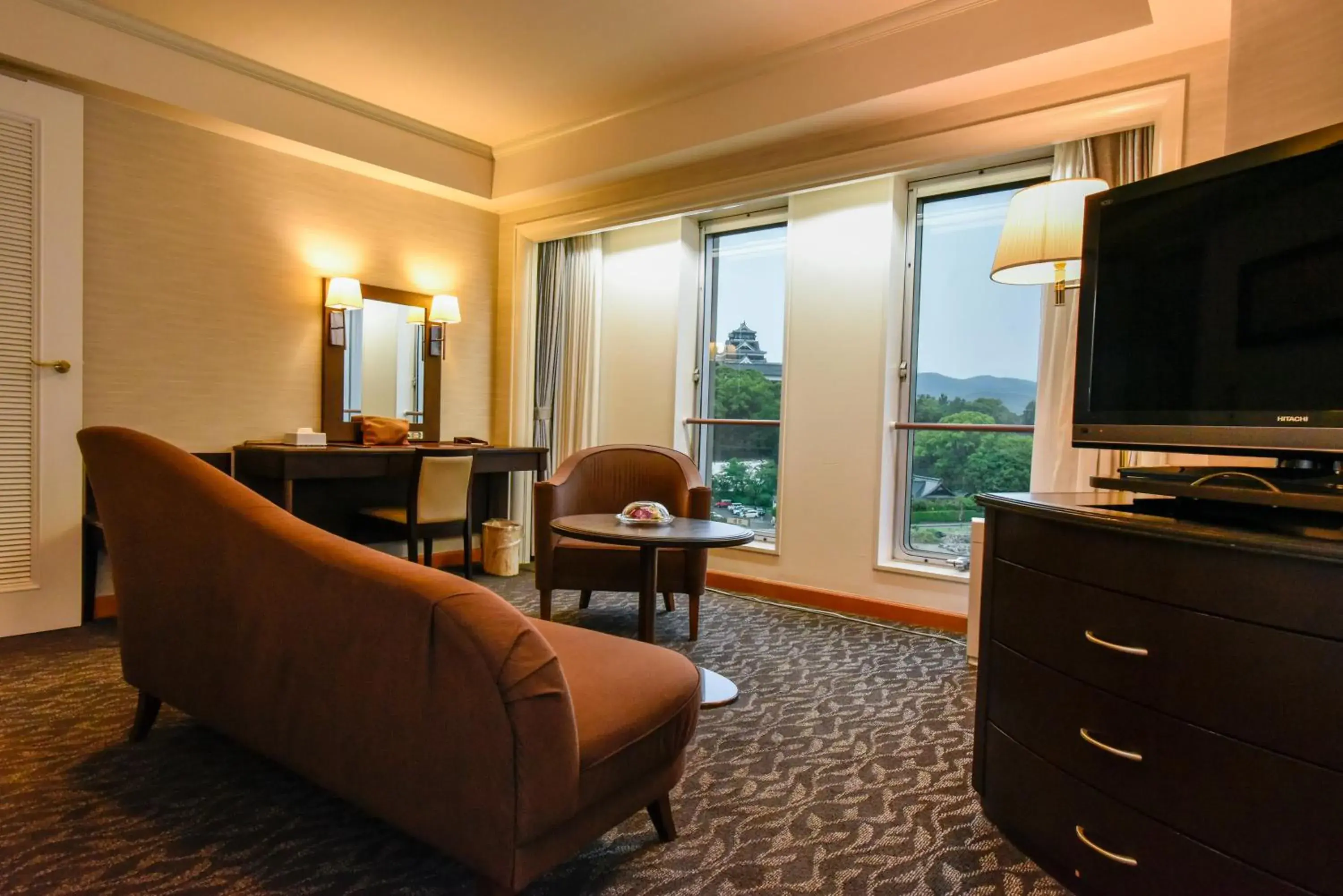 Seating Area in Kumamoto Hotel Castle