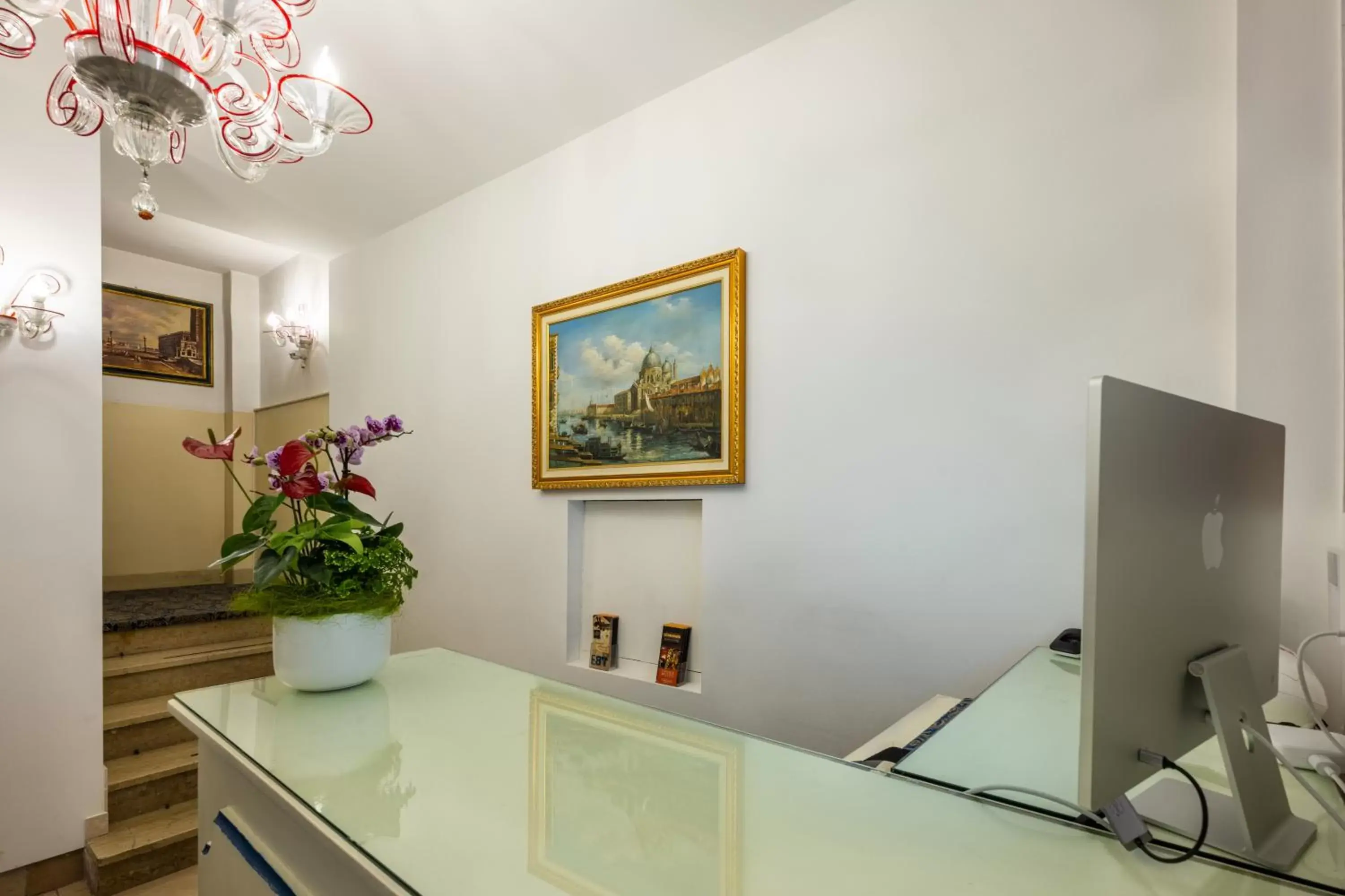 Lobby or reception in Al Gazzettino Lobby or reception in Al Gazzettino