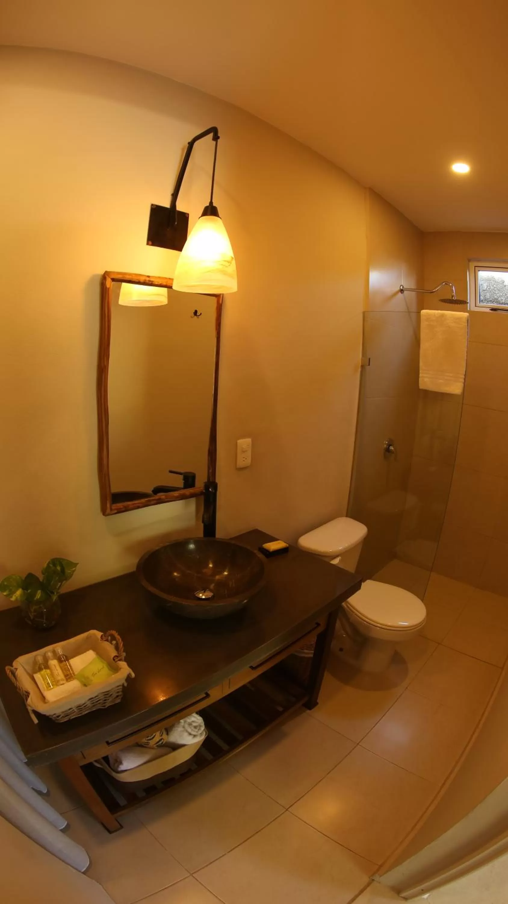 Toilet in AGAM Hotel Boutique Bacalar - Adults Only