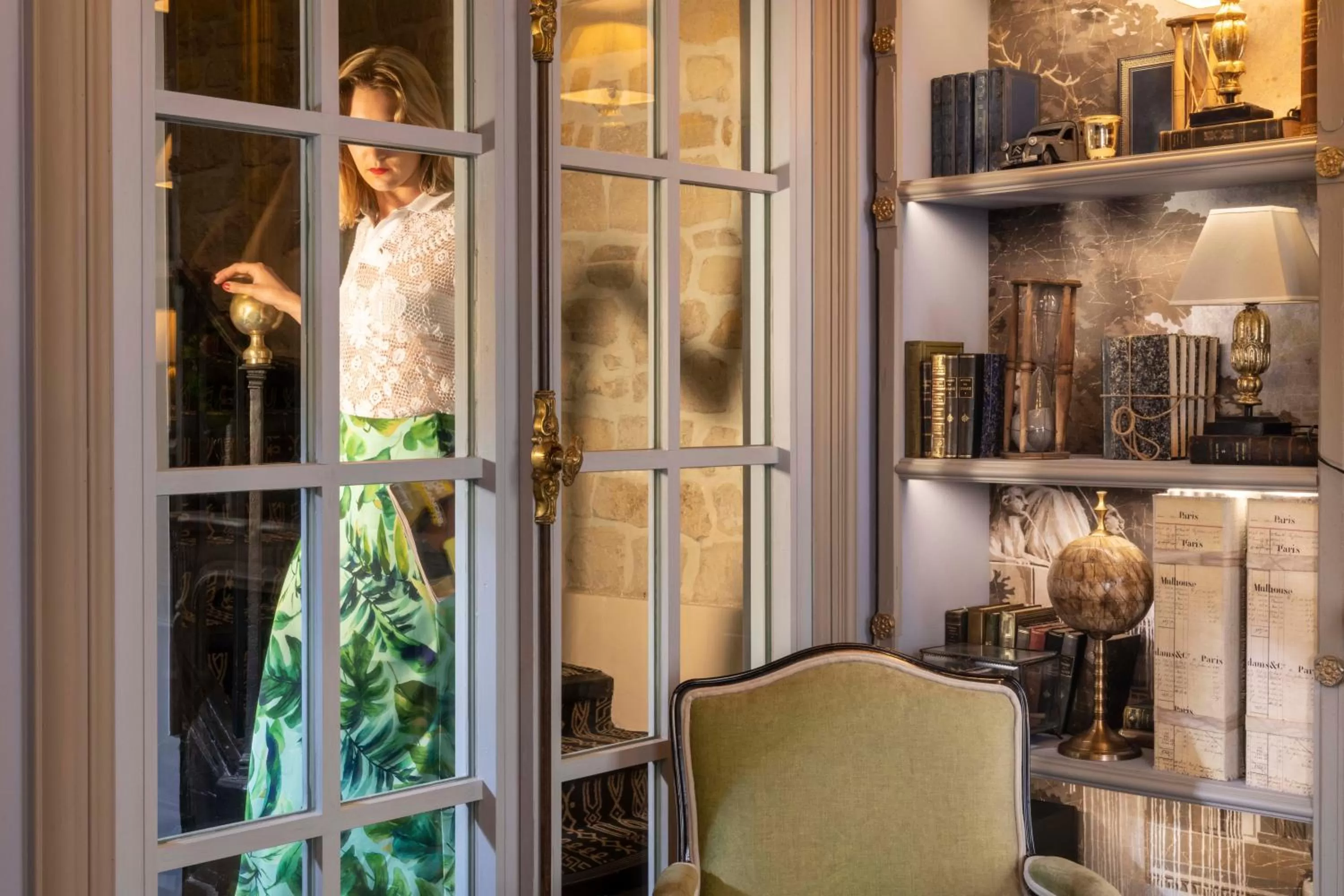 Lobby or reception in Hôtel Vinci Due & Spa