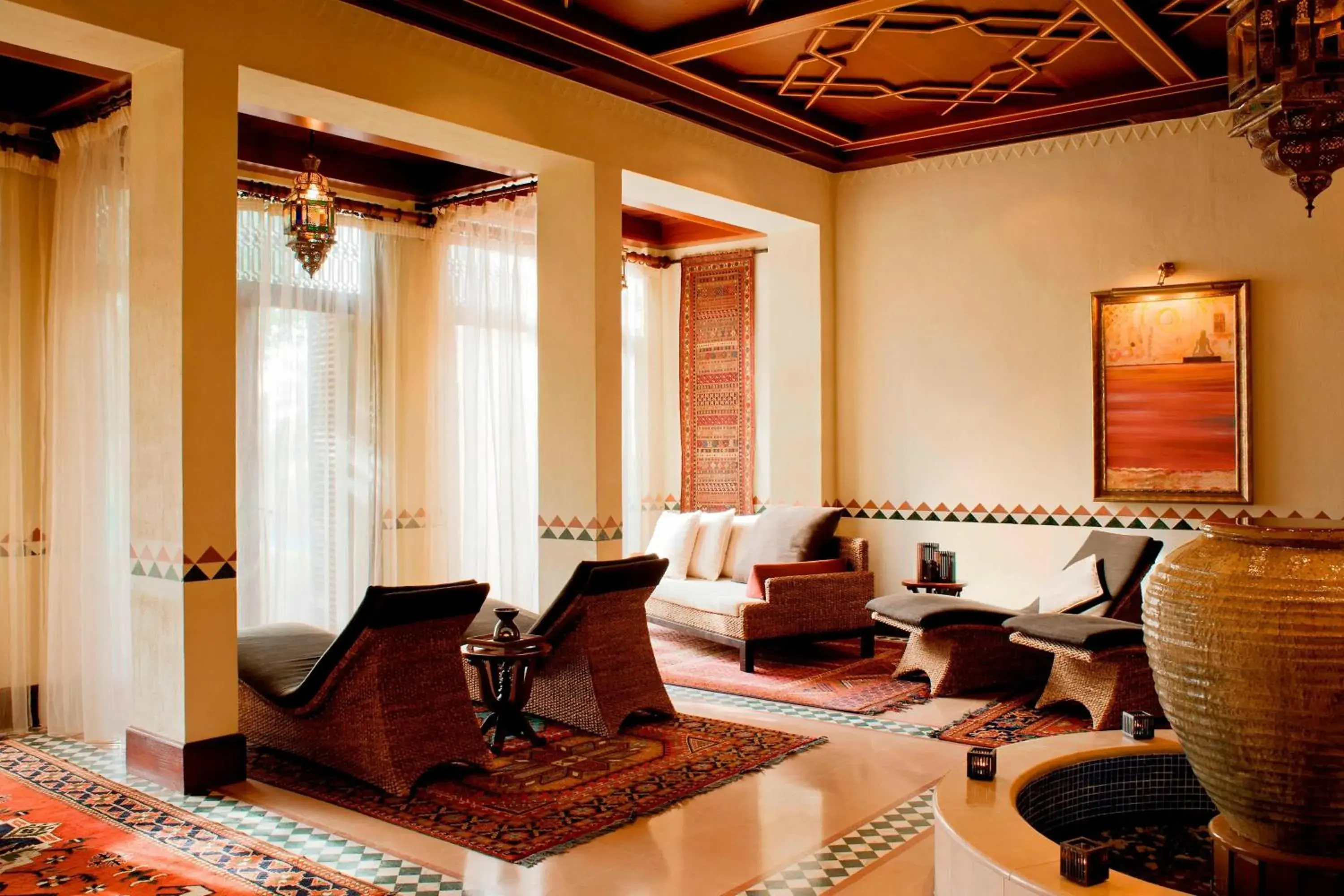 Spa and wellness centre/facilities, Seating Area in Al Maha, a Luxury Collection Desert Resort & Spa, Dubai