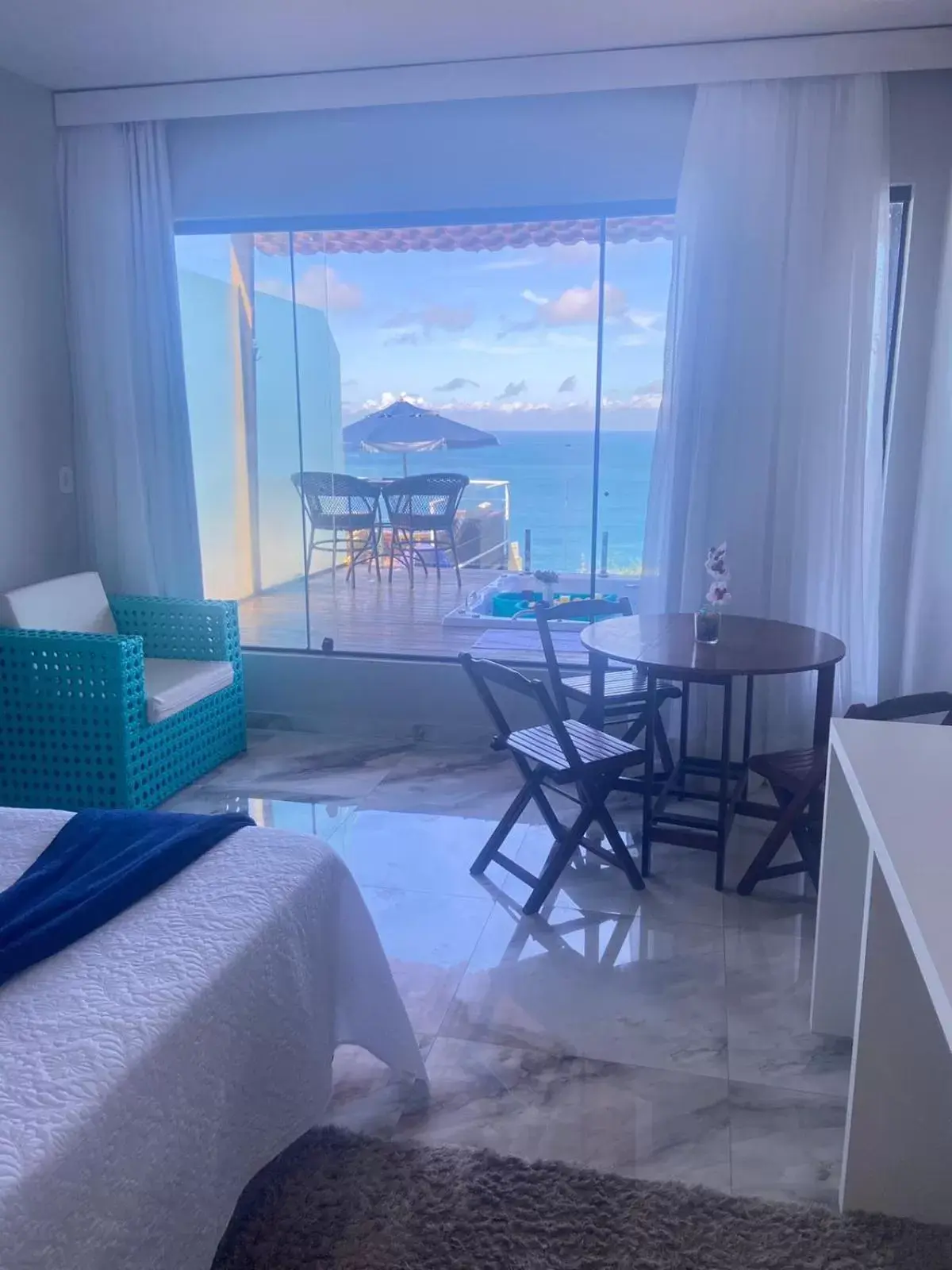 Family Room with Bath in Pousada e Restaurante Vista Turquesa Family Room with Bath in Pousada e Restaurante Vista Turquesa