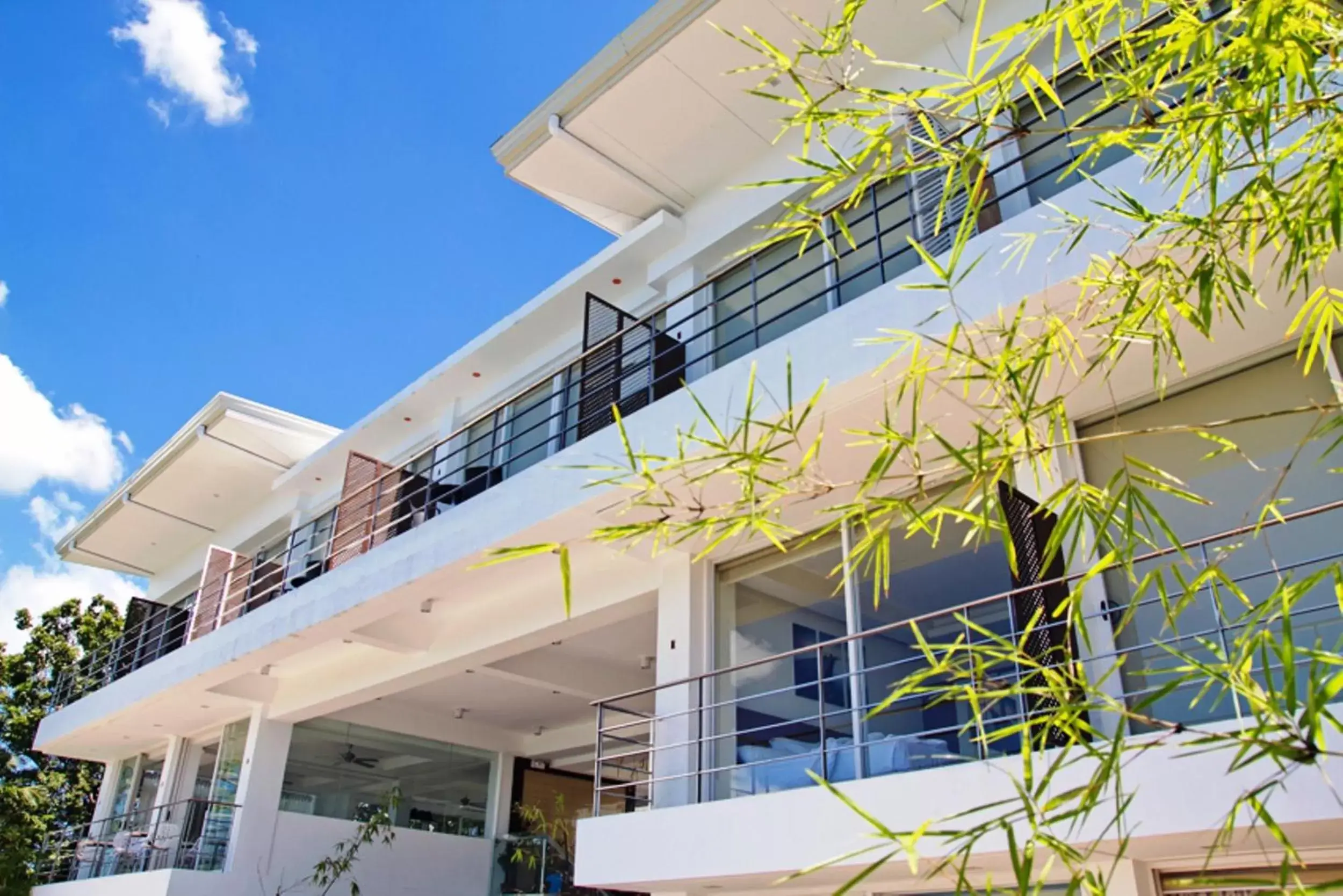 Facade/entrance, Property Building in Ocean Suites Bohol Boutique Hotel