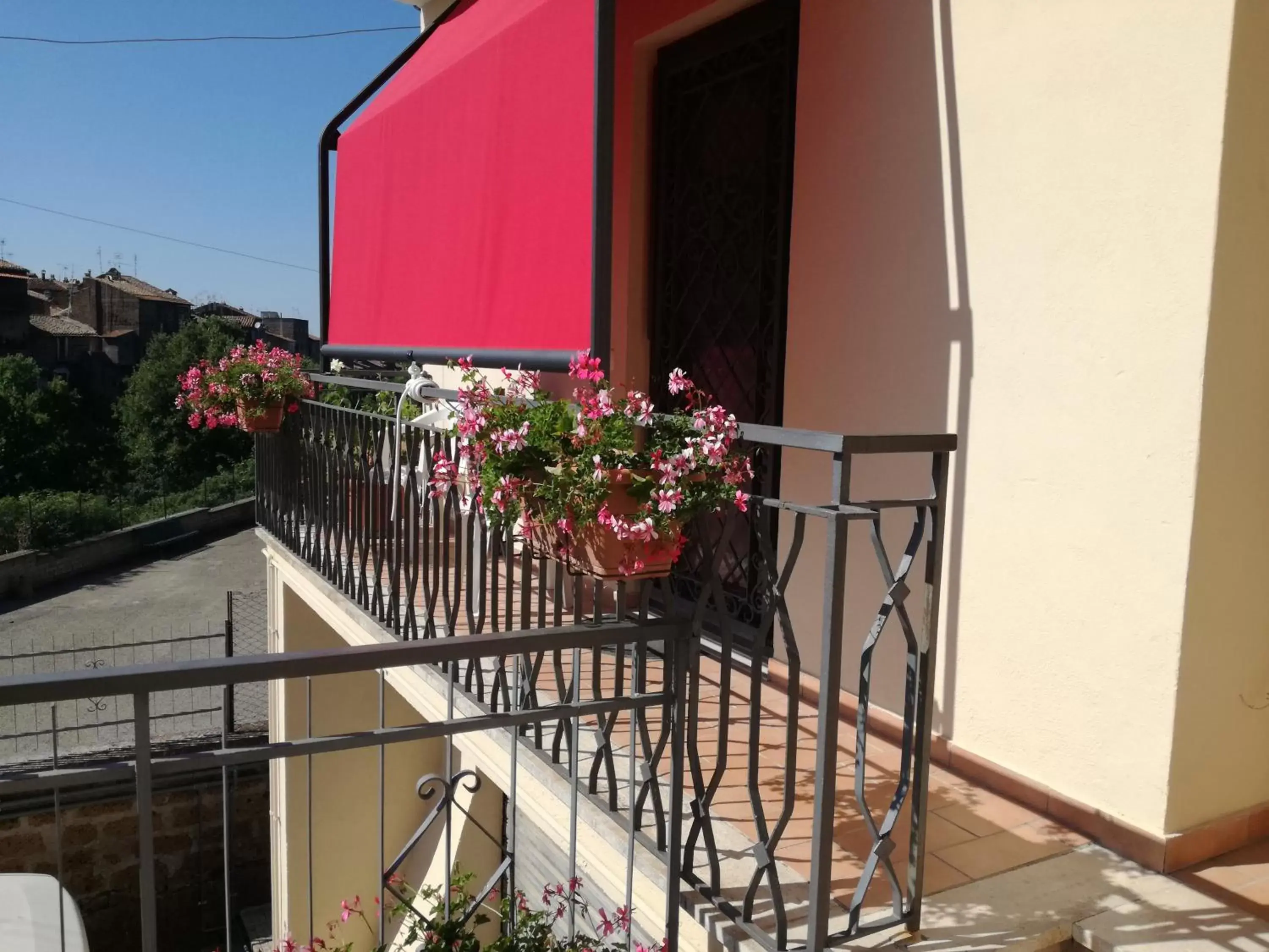 Balcony/Terrace in La Ripa Bed and Breakfast