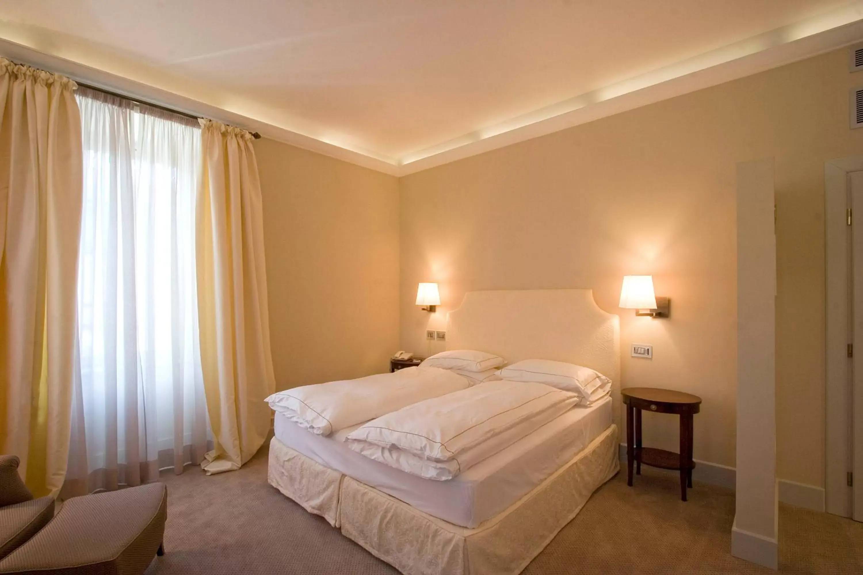 Bed in Grand Hotel Della Posta
