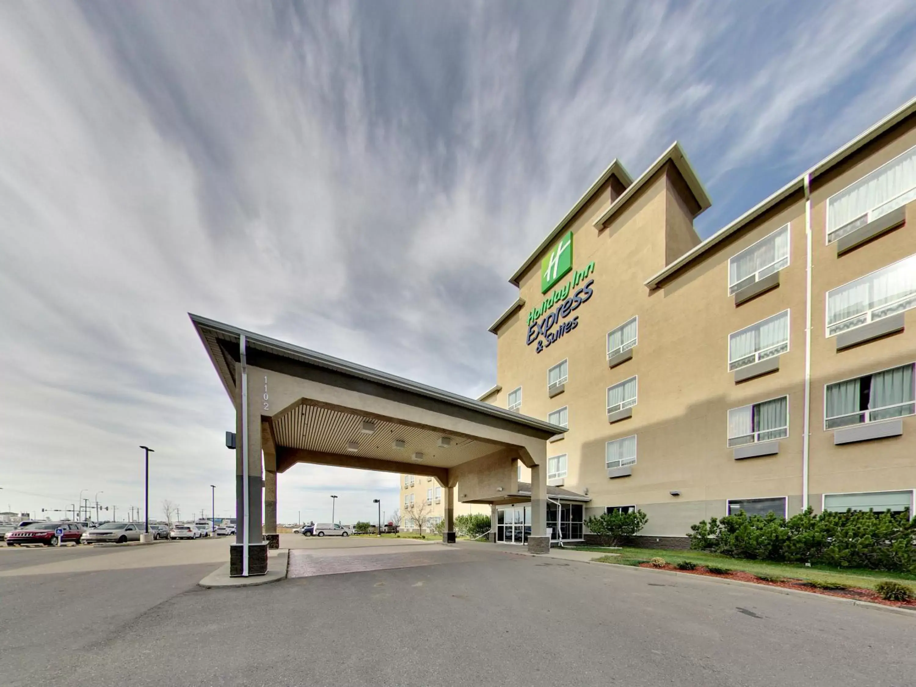 Property building in Holiday Inn Express Hotel & Suites - Edmonton International Airport, an IHG Hotel