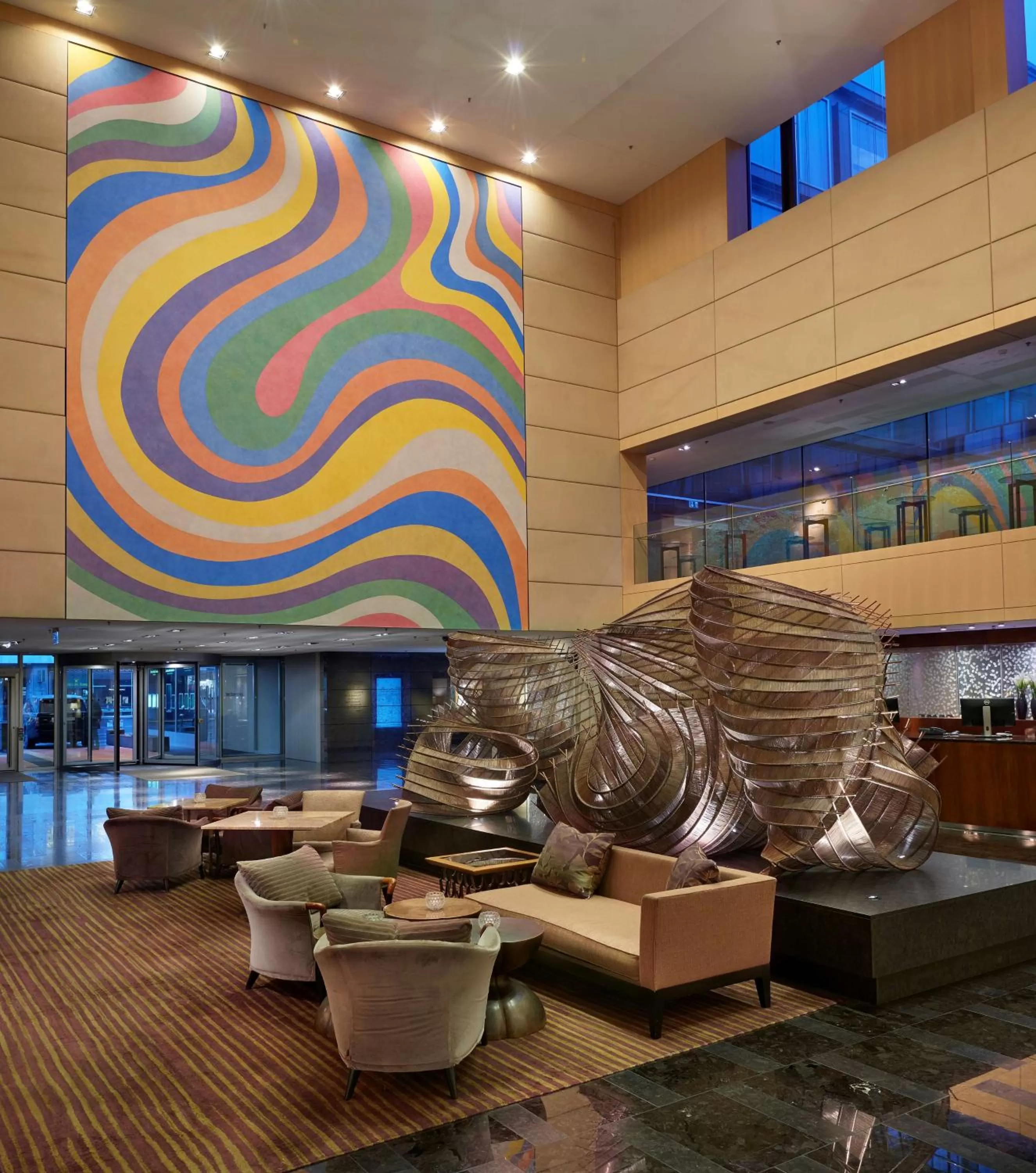 Lobby or reception in Park Hyatt Zurich – City Center Luxury