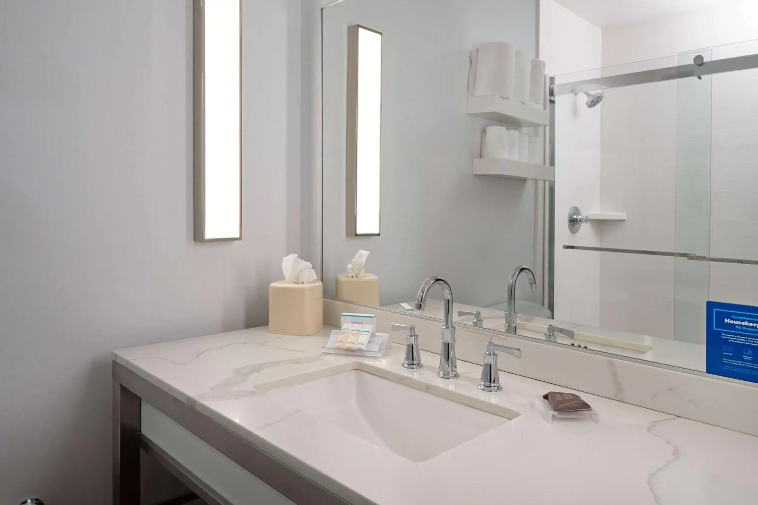 Bathroom in Hilton Garden Inn Folsom Bathroom in Hilton Garden Inn Folsom