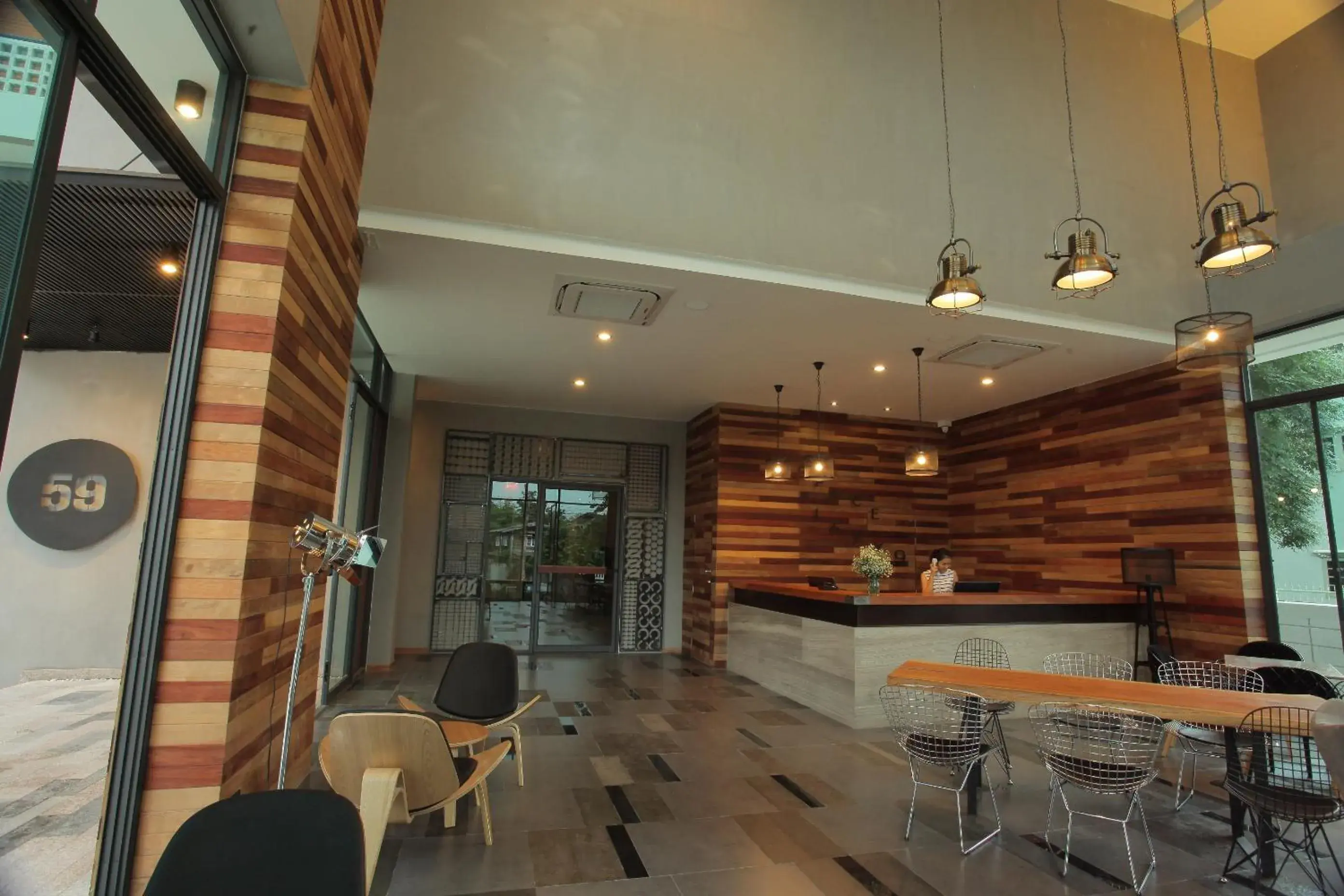 Facade/entrance in Space59 Hotel Facade/entrance in Space59 Hotel