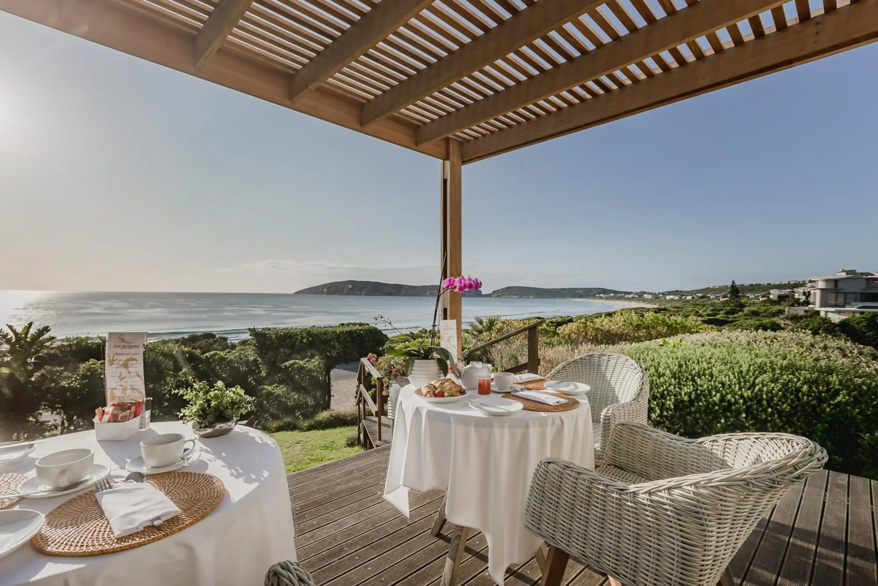 Patio in Robberg Beach Lodge - Lion Roars Hotels & Lodges