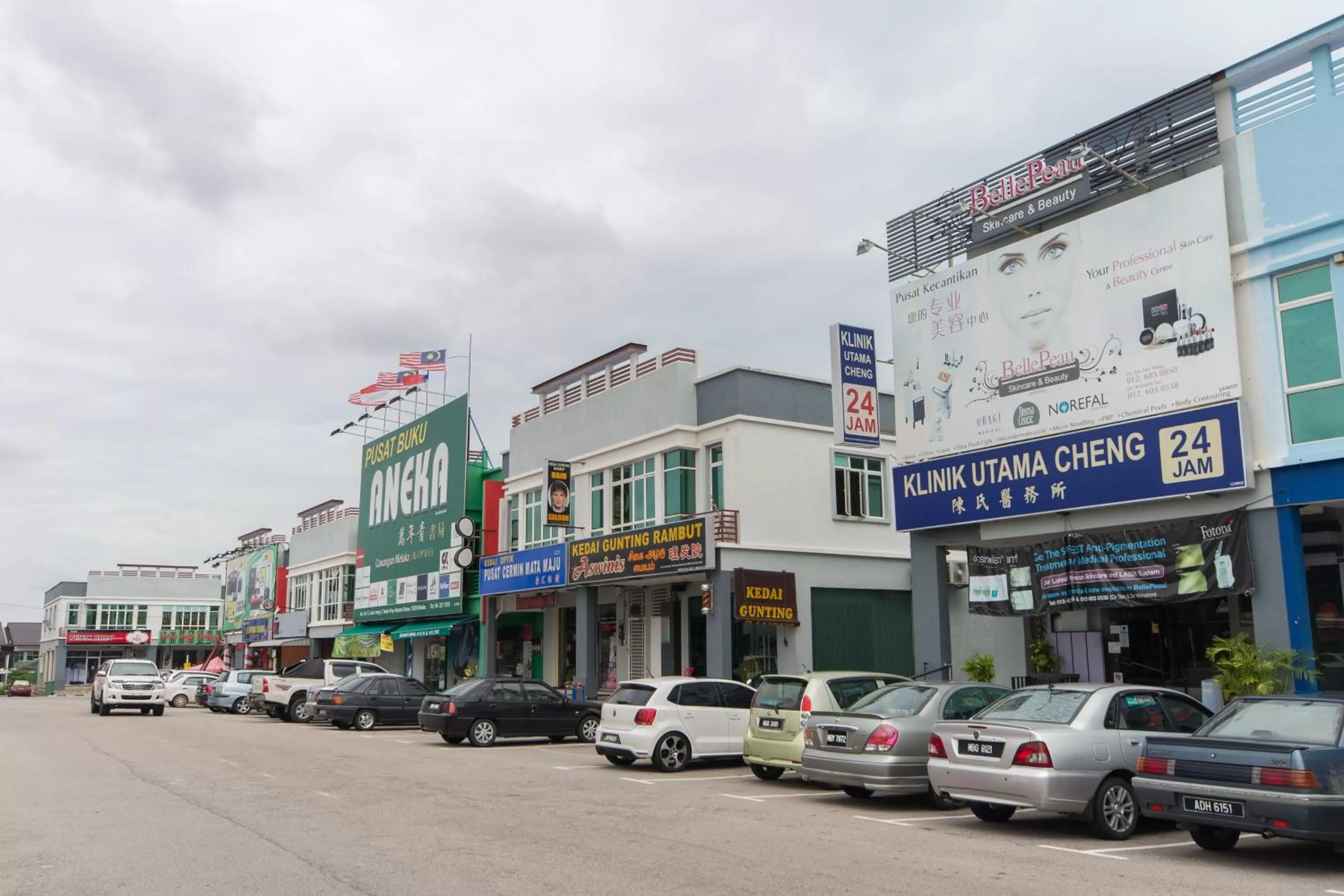 Property building in Sandy Hotel Malacca