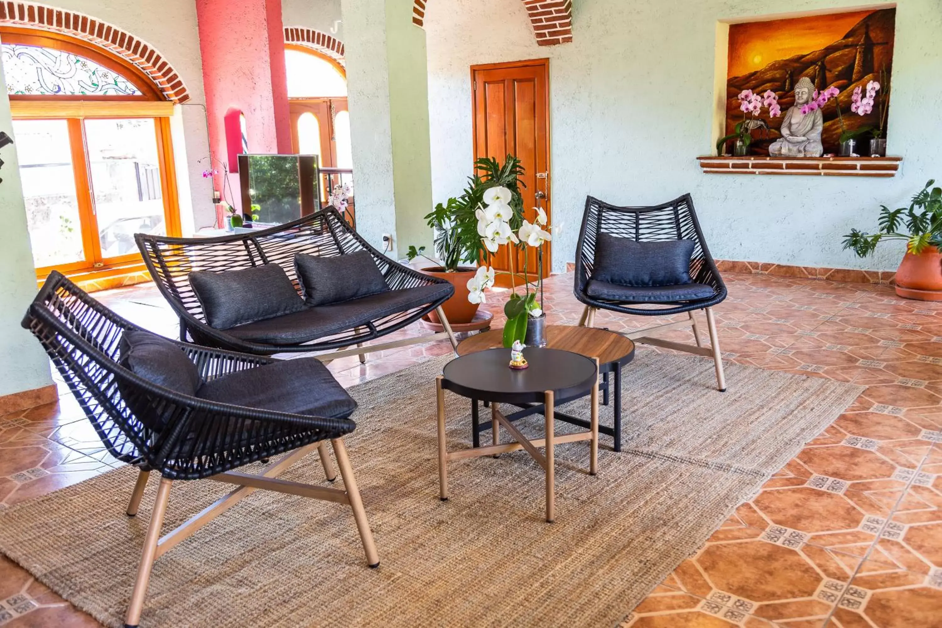 Seating Area in Colibrí Turquesa