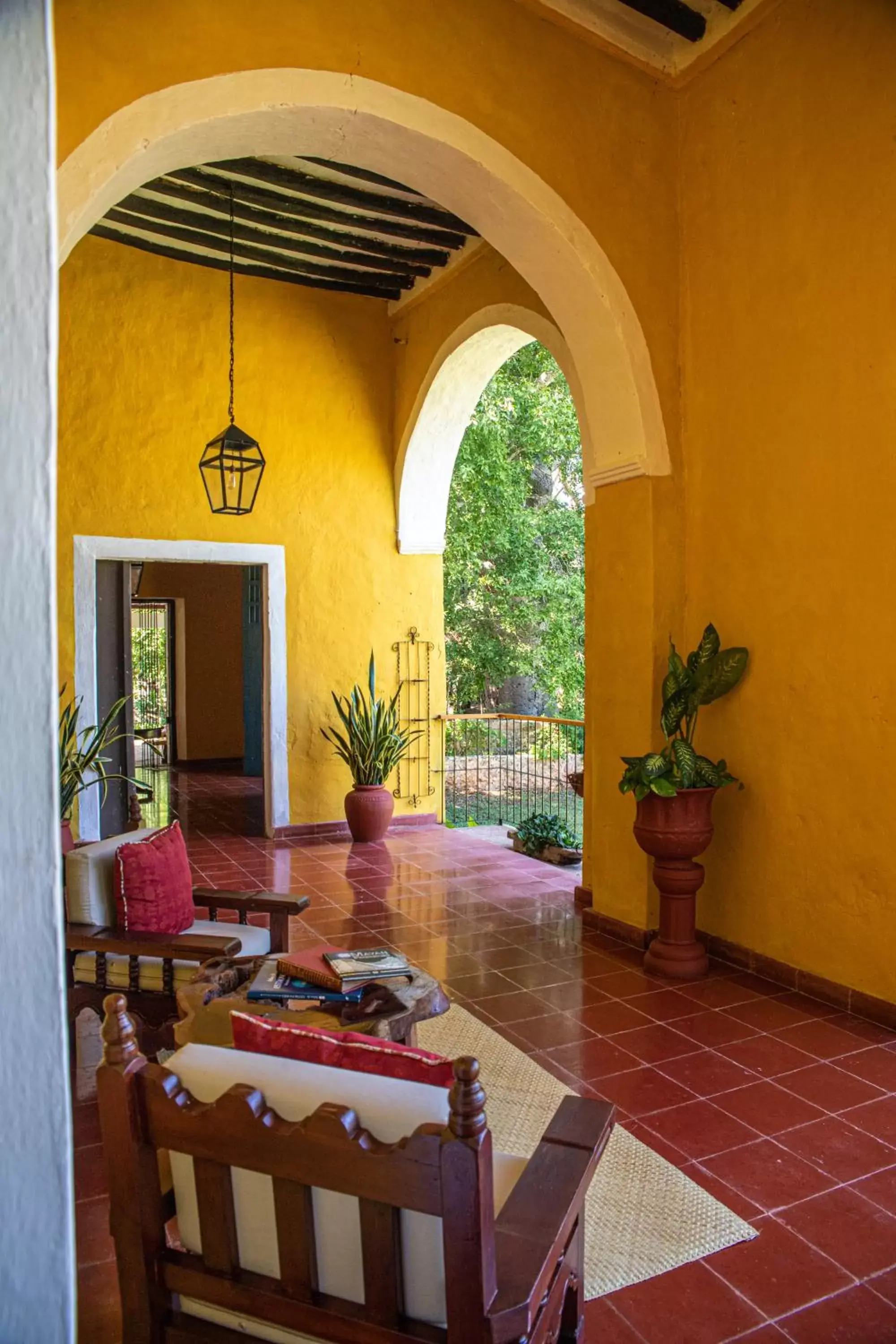 Patio in Hacienda San Miguel Yucatan