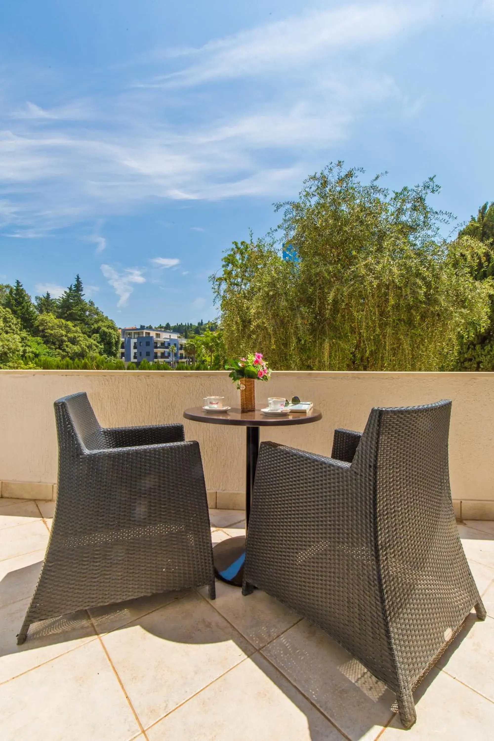 Balcony/Terrace, Seating Area in Hotel Dubrovnik