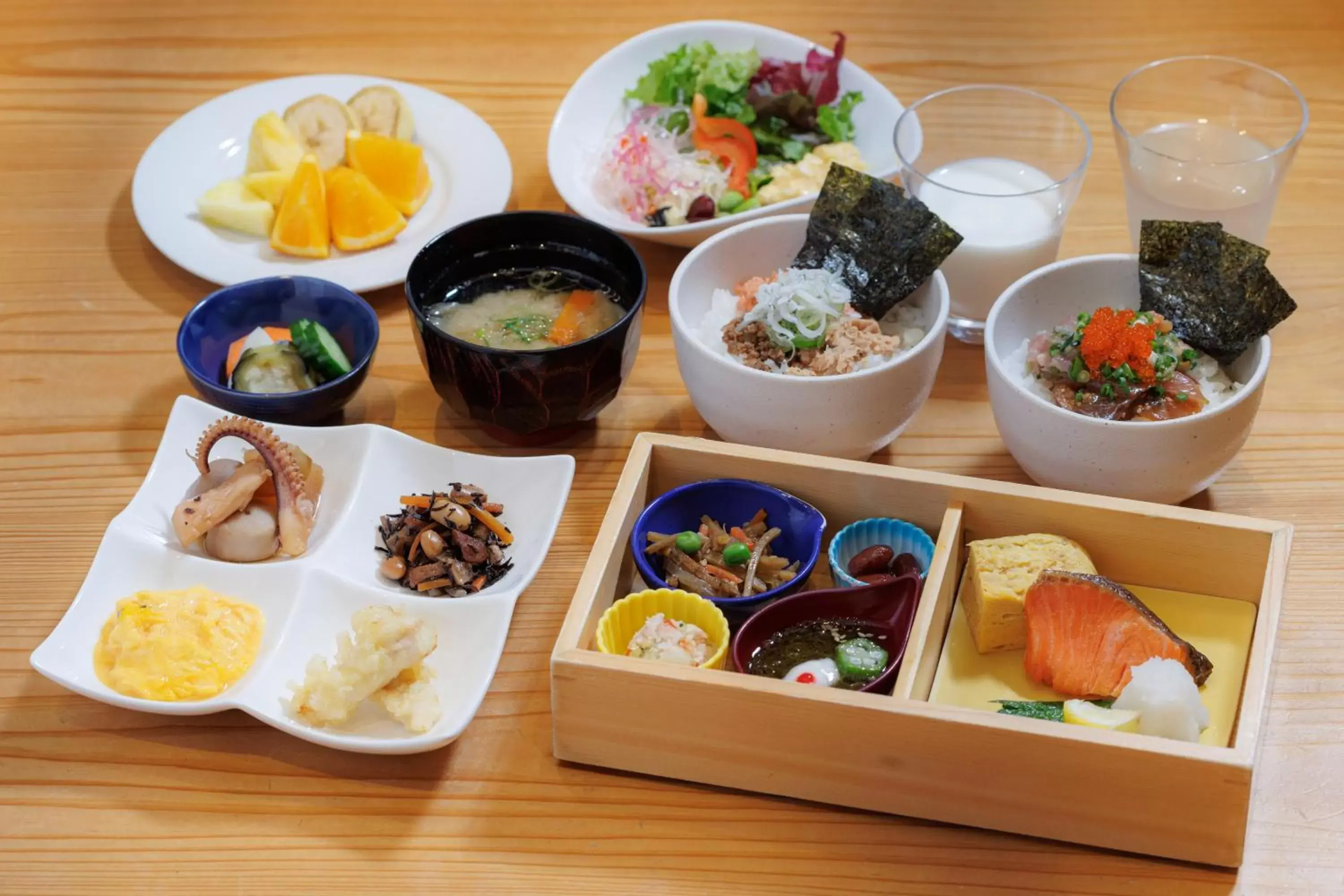 Breakfast in JR Kyushu Hotel Blossom Oita