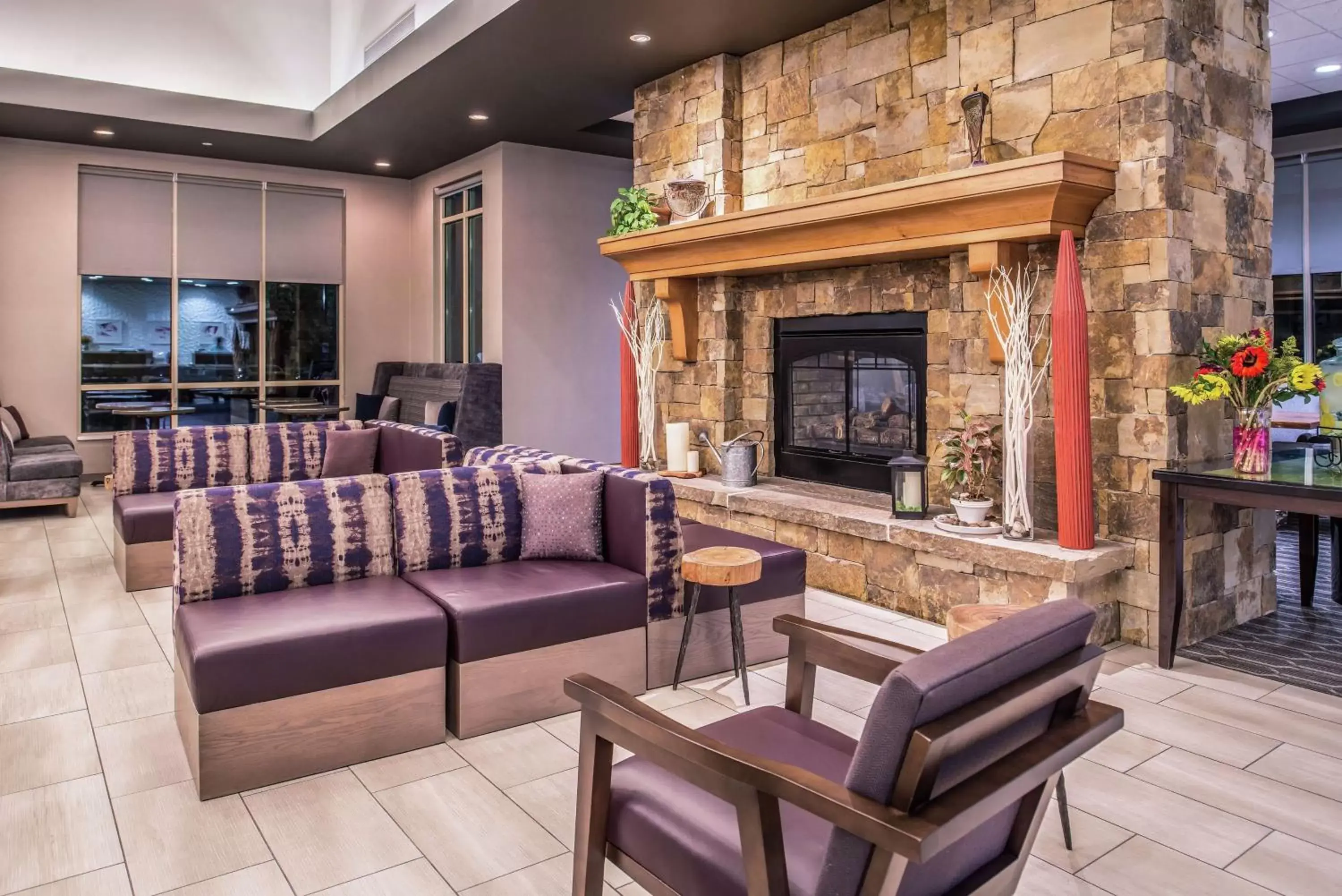 Lobby or reception, Seating Area in Hilton Garden Inn Salt Lake City Downtown