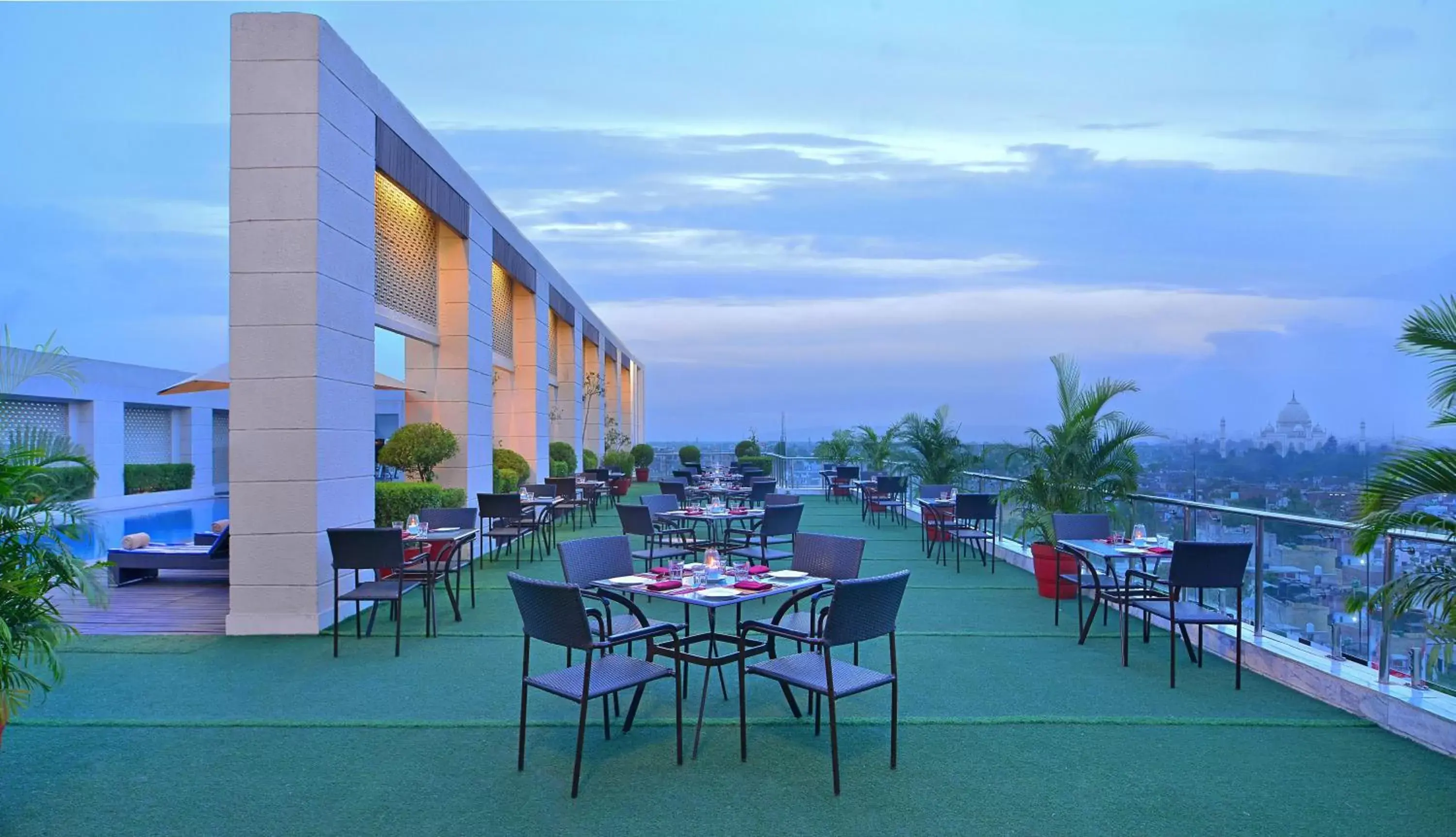 Property building in Radisson Hotel Agra