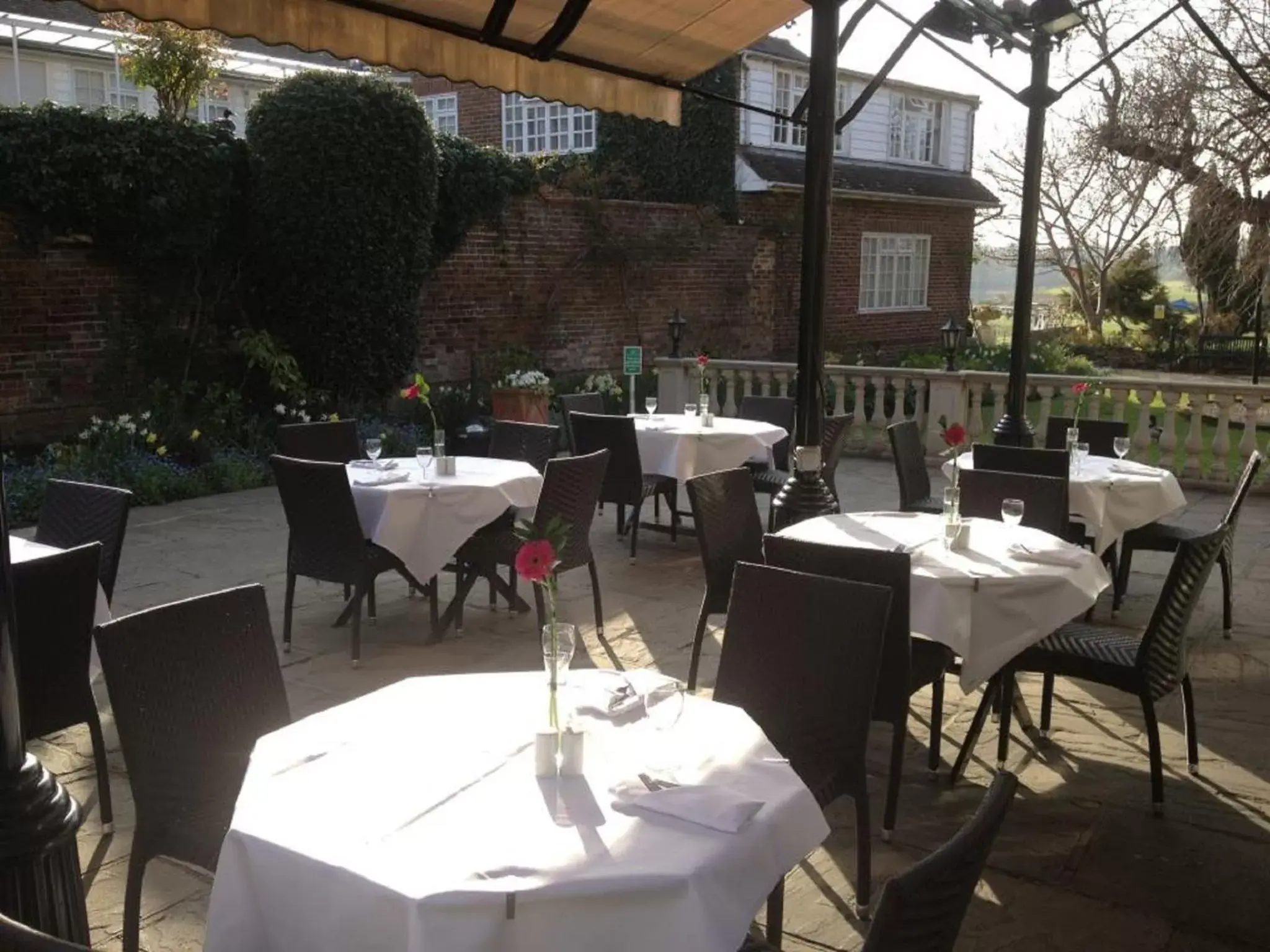 Balcony/Terrace, Restaurant/Places to Eat in Warren Lodge