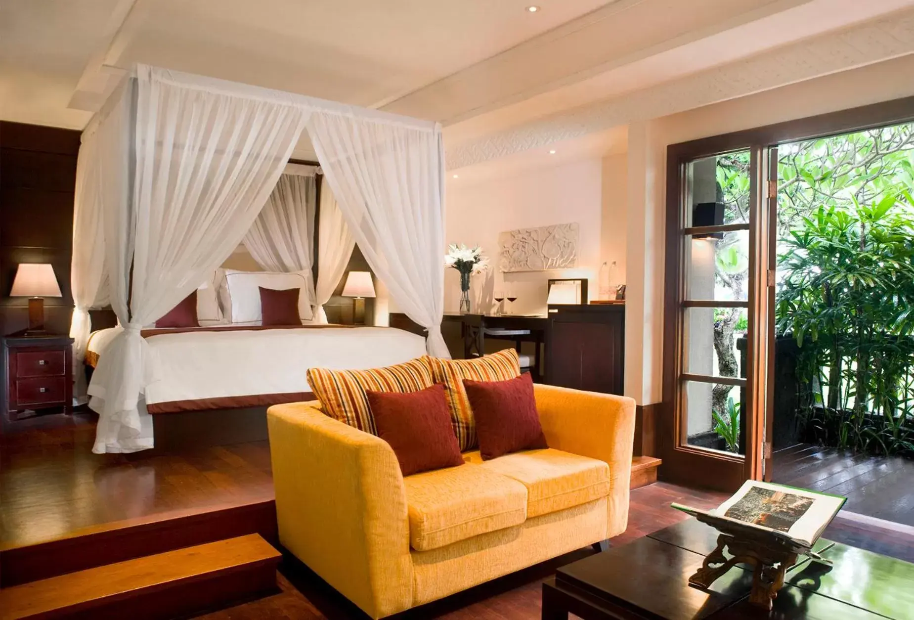 Bed, Seating Area in The Patra Bali Resort & Villas - CHSE Certified