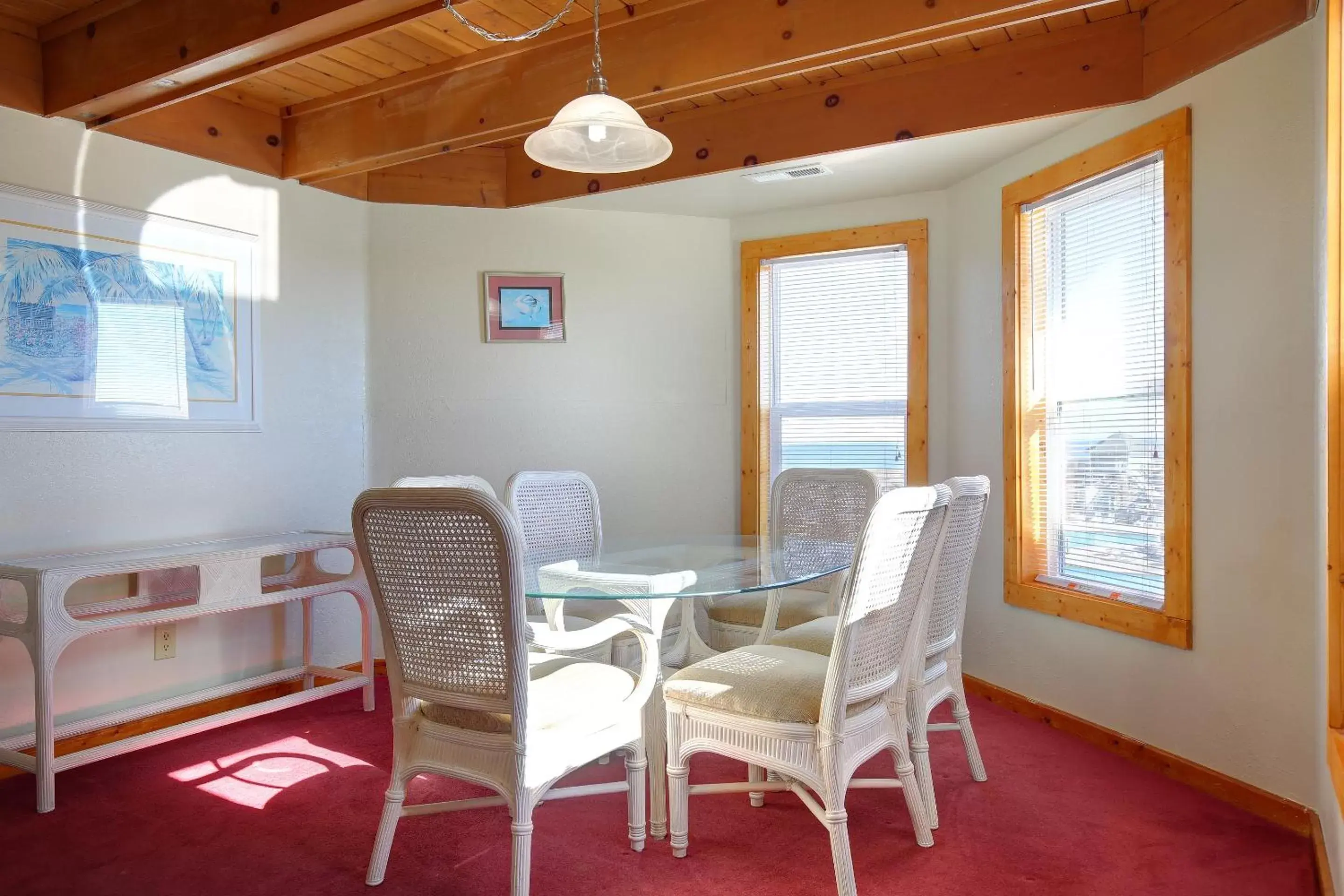 Dining Area in Barrier Island Station, a VRI resort