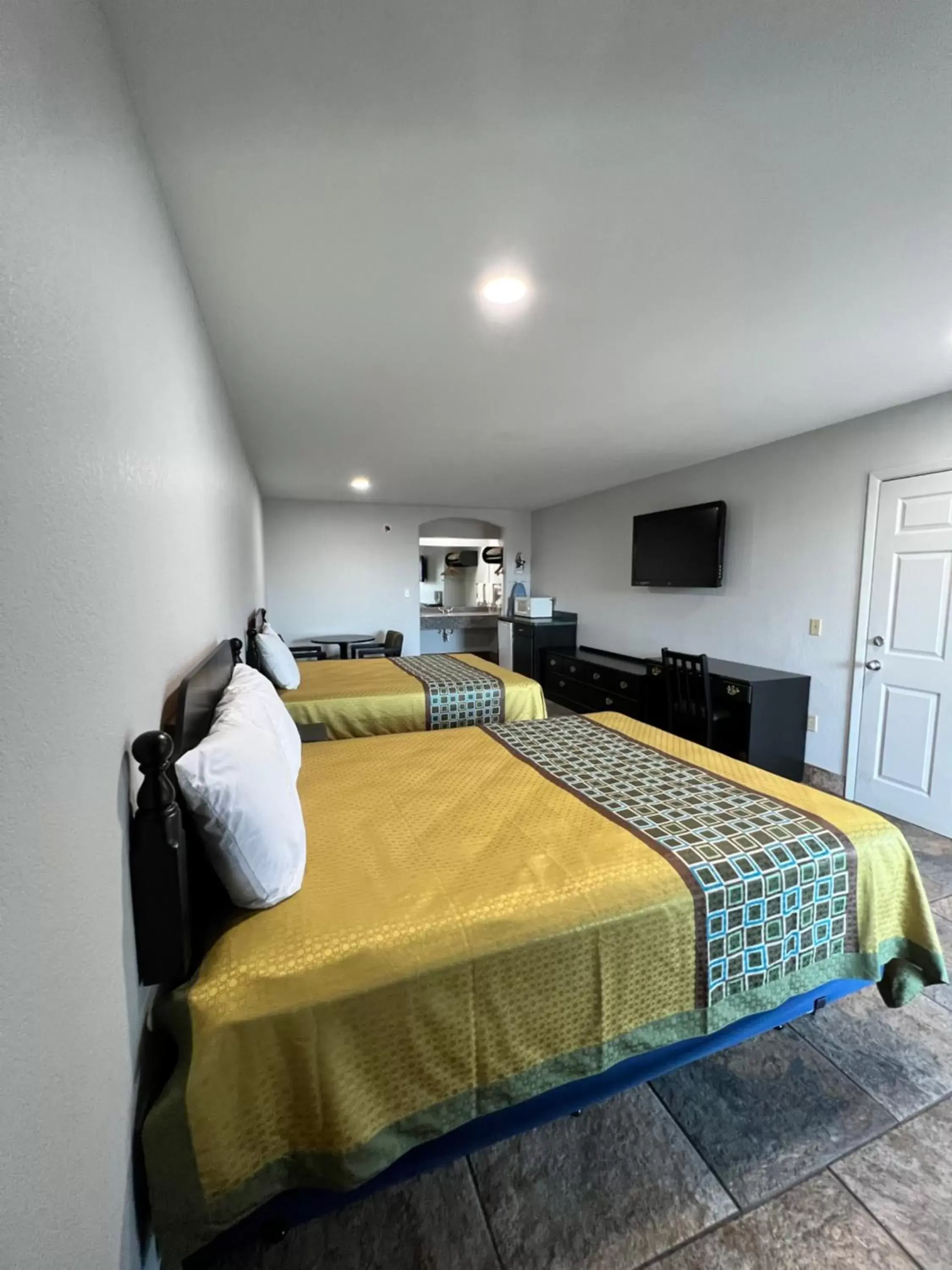 Bed in Texas Inn La Feria Bed in Texas Inn La Feria