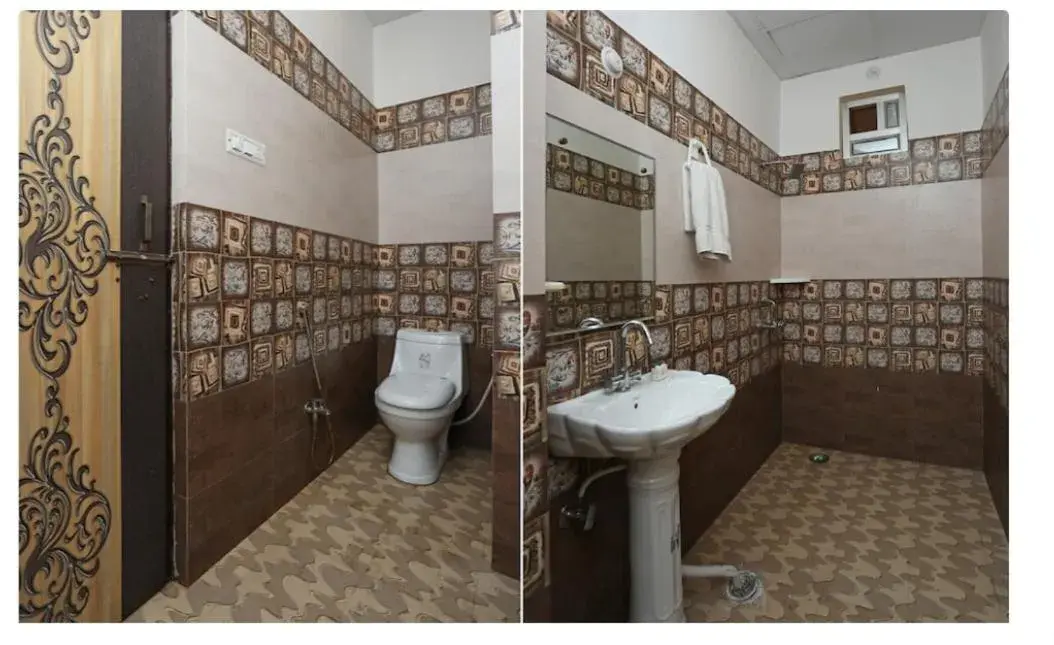 Bathroom in Krishna Galaxy