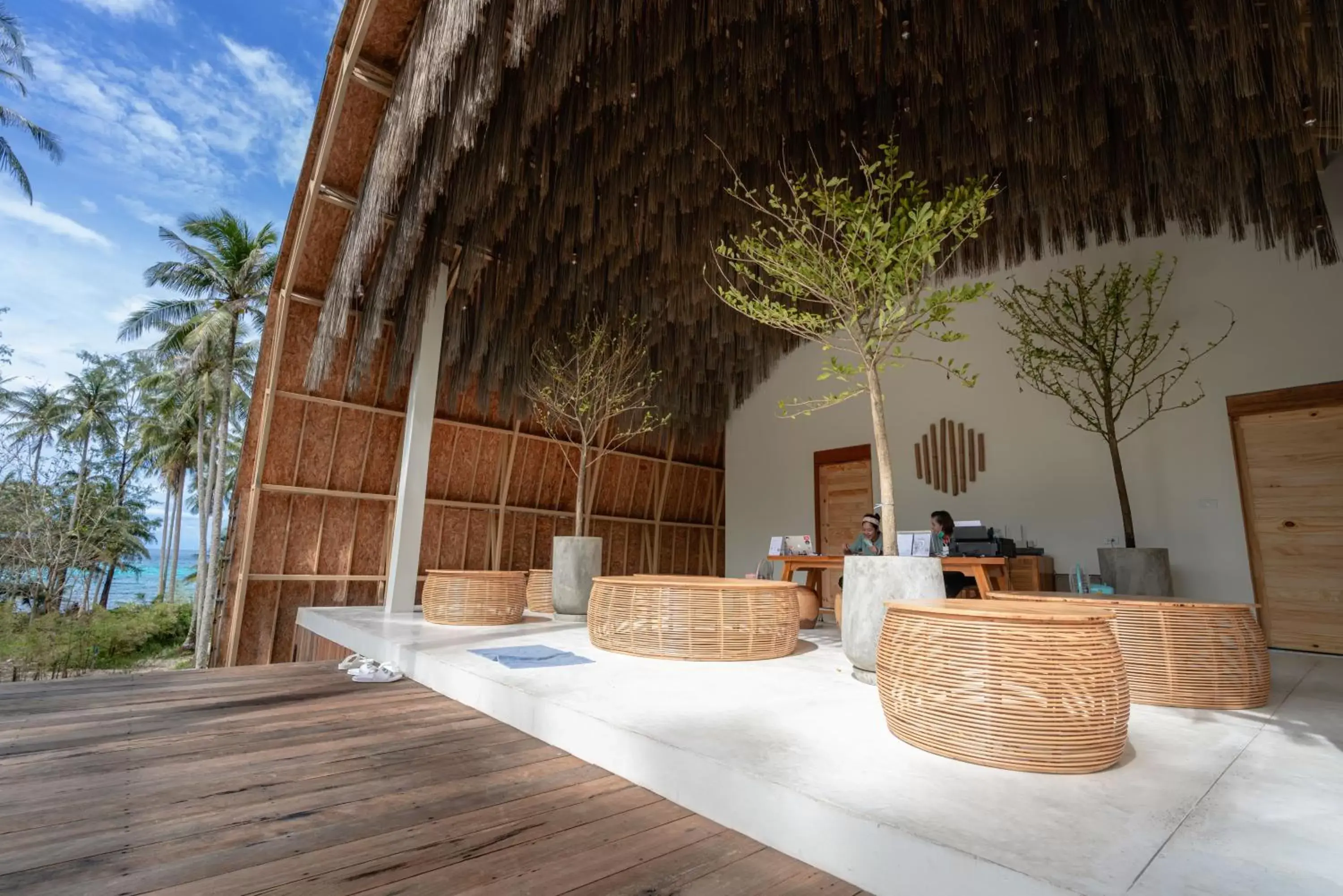 Lobby or reception in Hideout Koh Kood Lobby or reception in Hideout Koh Kood