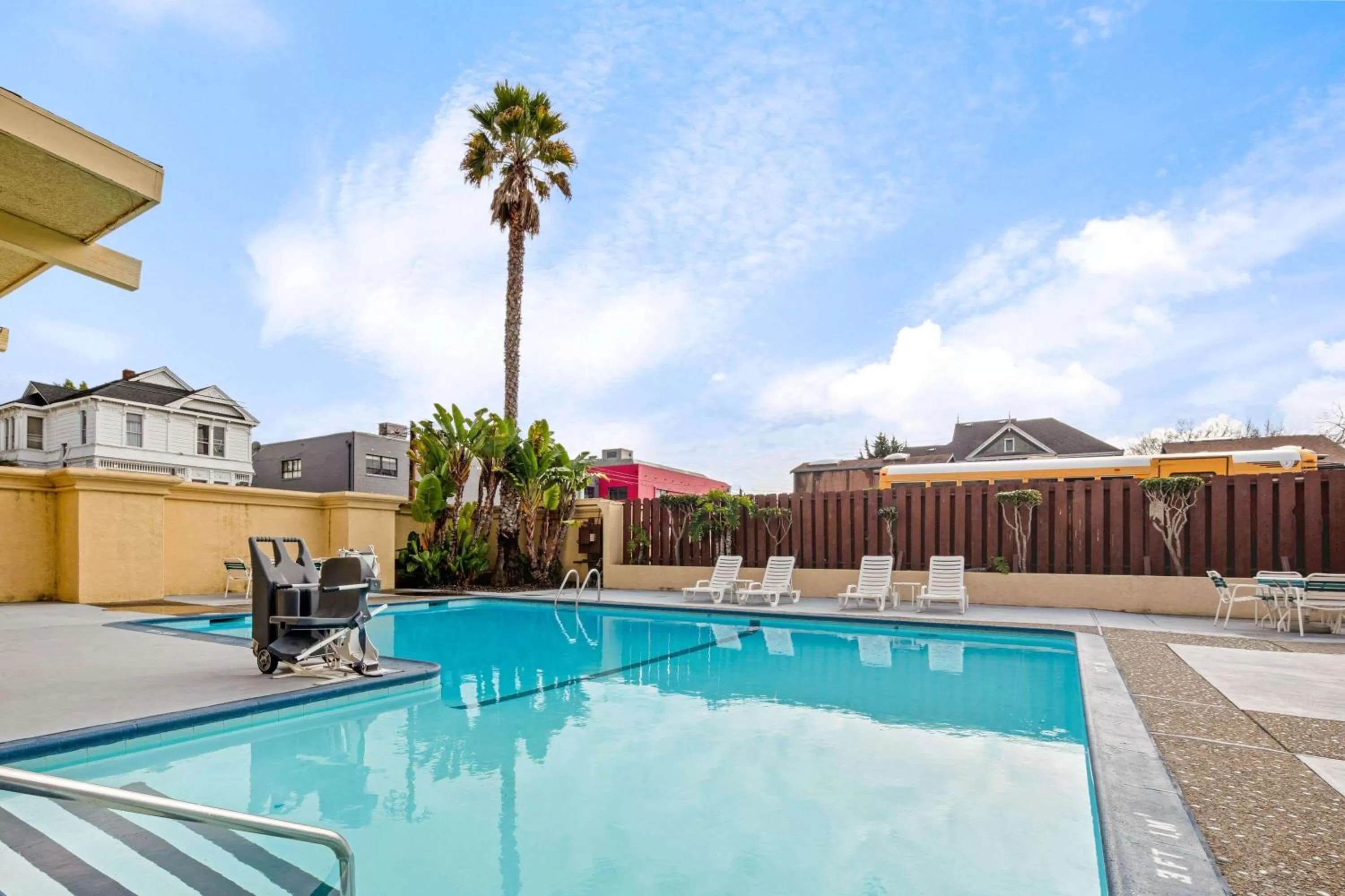 On site in La Quinta Inn by Wyndham Berkeley