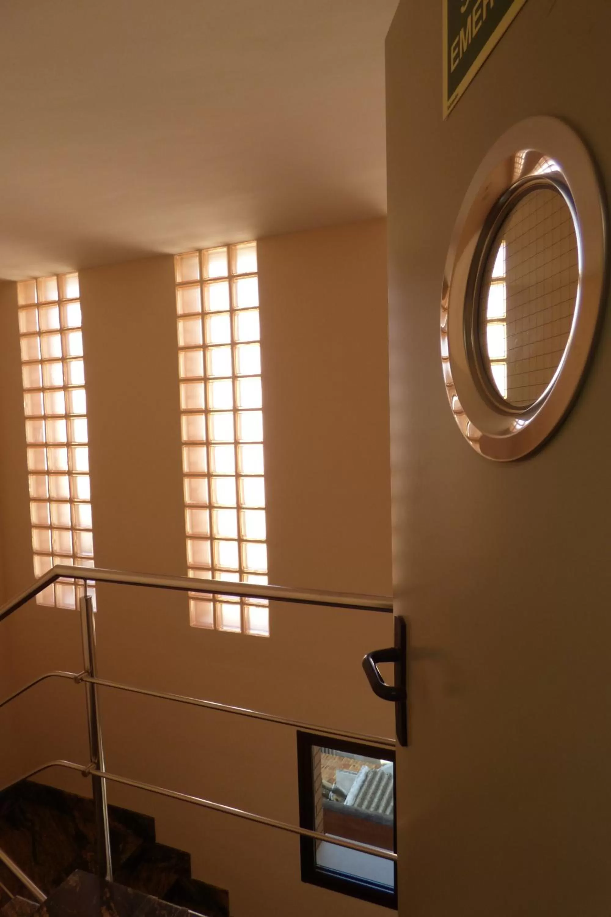 Decorative detail in Hotel Rostits