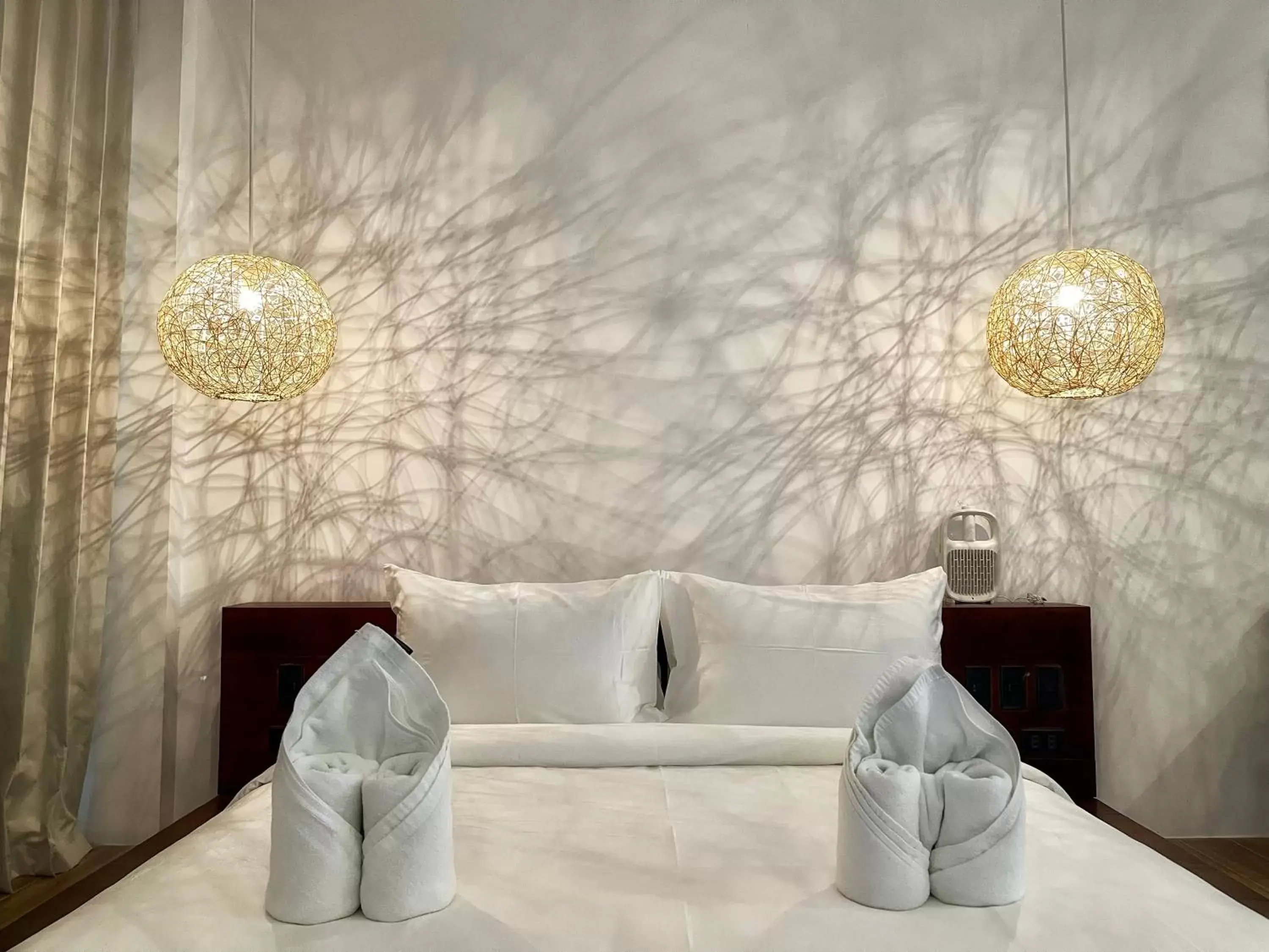 Bed in Nacpan Beach Resort Managed by H Hospitality Group Bed in Nacpan Beach Resort Managed by H Hospitality Group