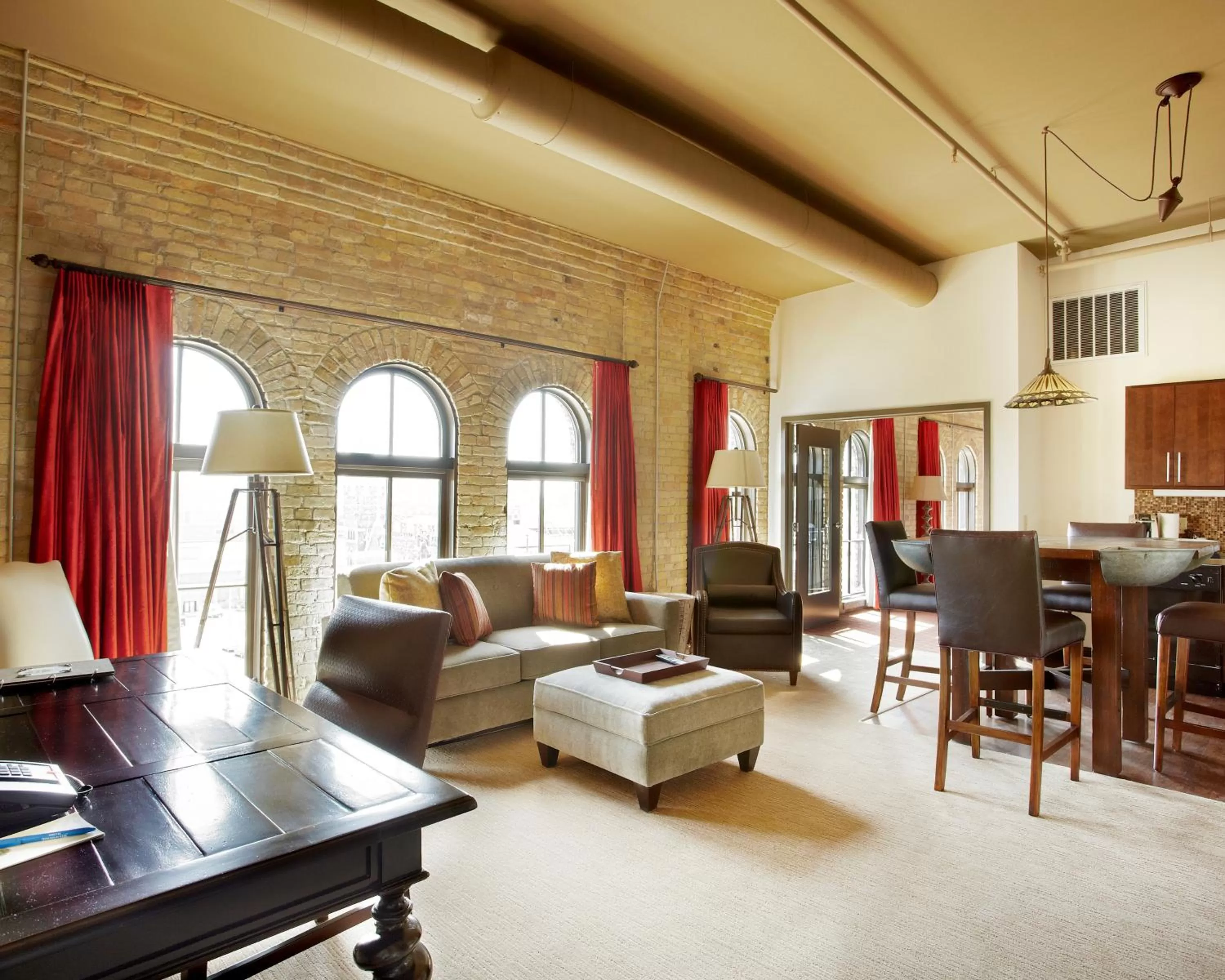 Guests in Brewhouse Inn and Suites