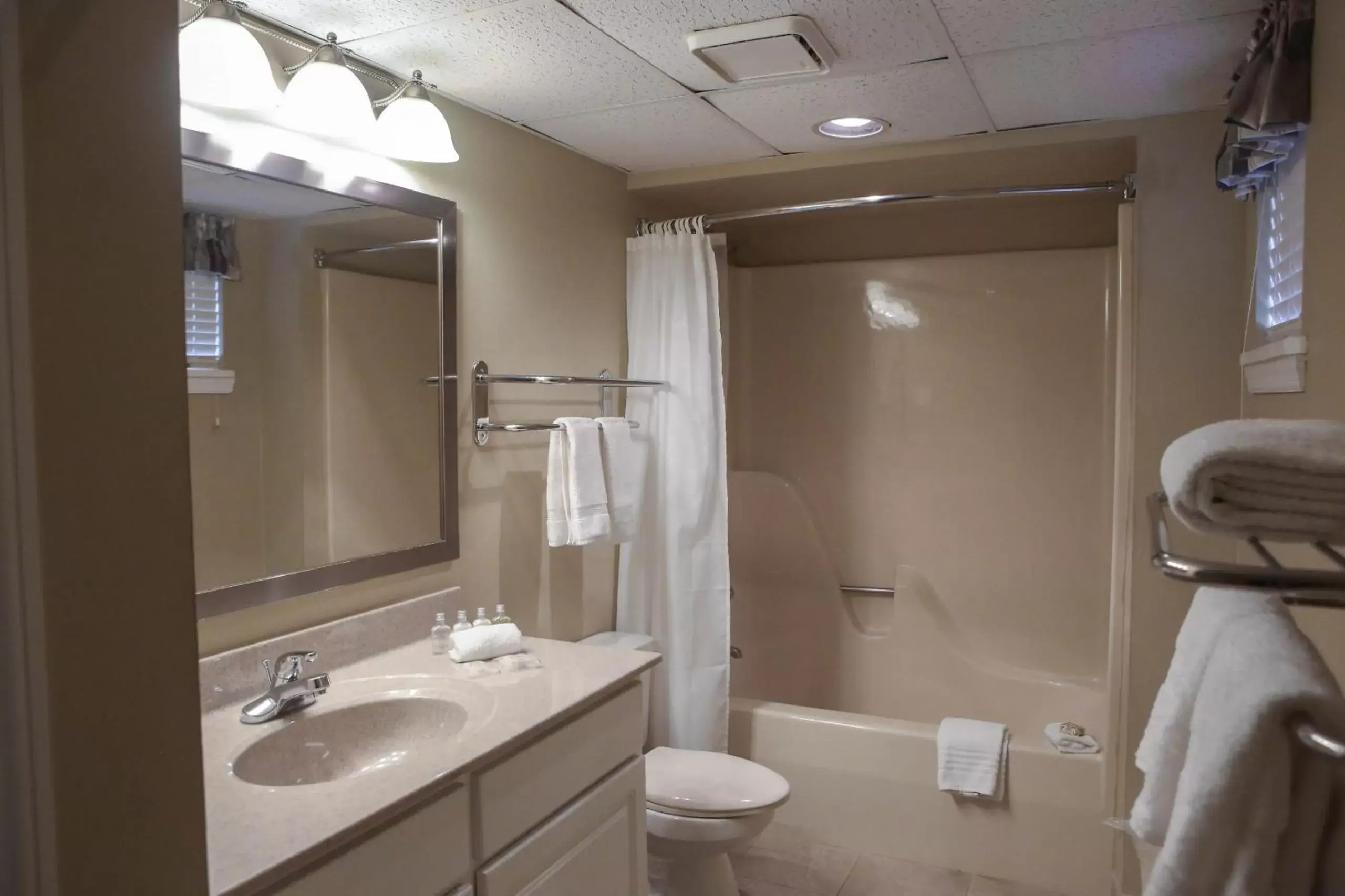 Shower, Bathroom in Silver Birches Resort