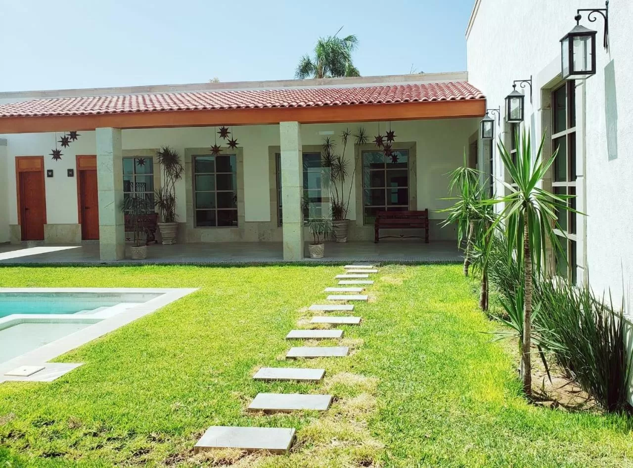 Garden view in HOTEL PLAZA MATAMOROS