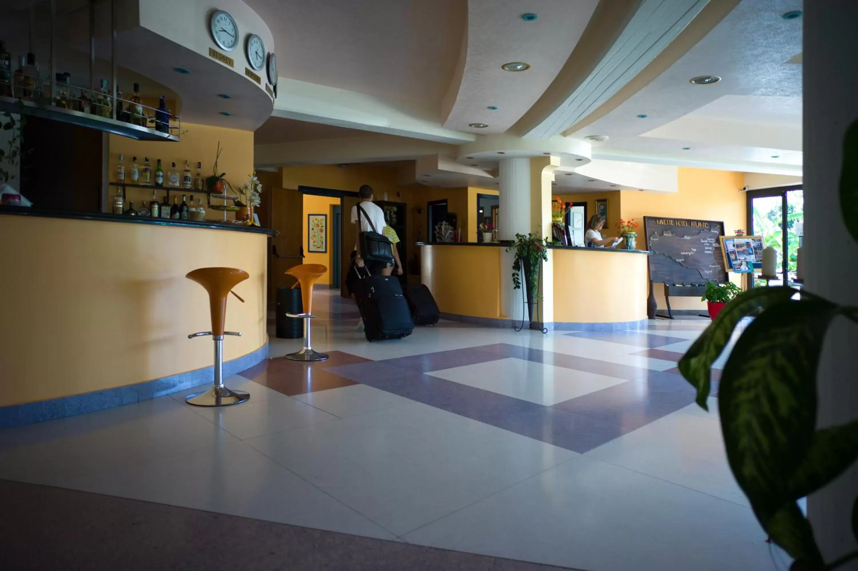 Lounge or bar, Lobby/Reception in Atlantis Palace Hotel
