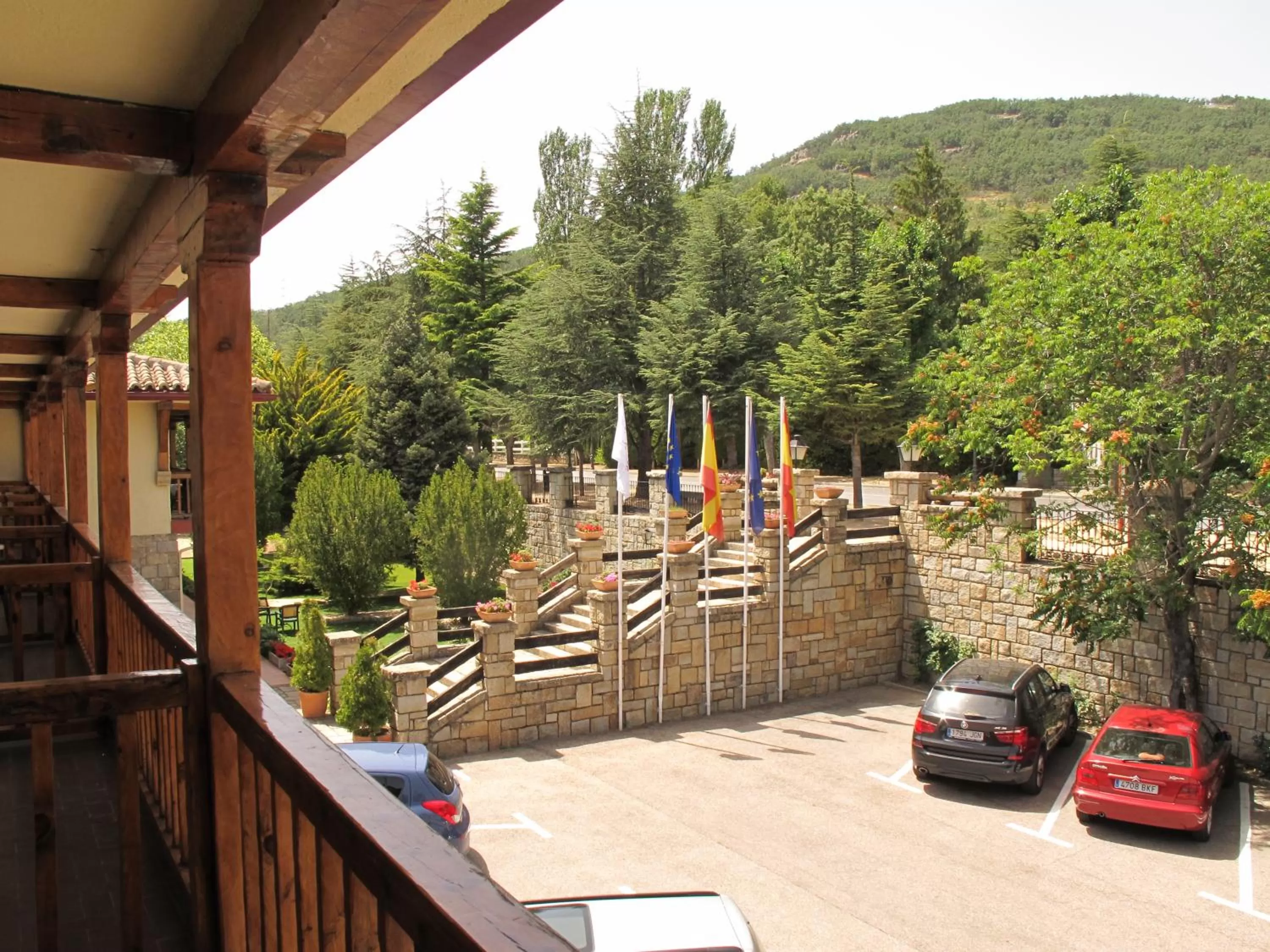 Balcony/Terrace in Hotel Rural Spa & Wellness Hacienda Los Robles