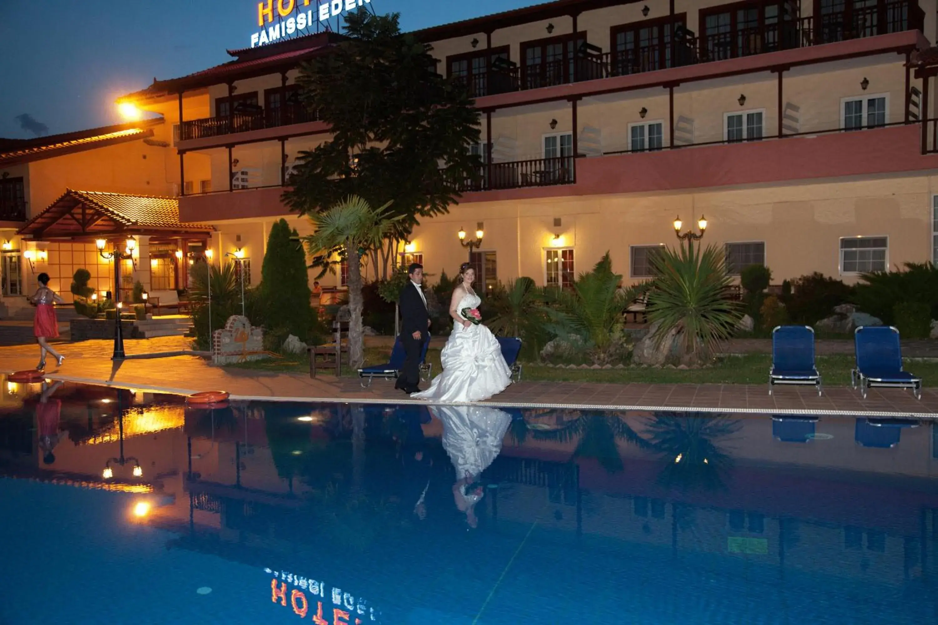 Swimming Pool in Famissi Eden Hotel