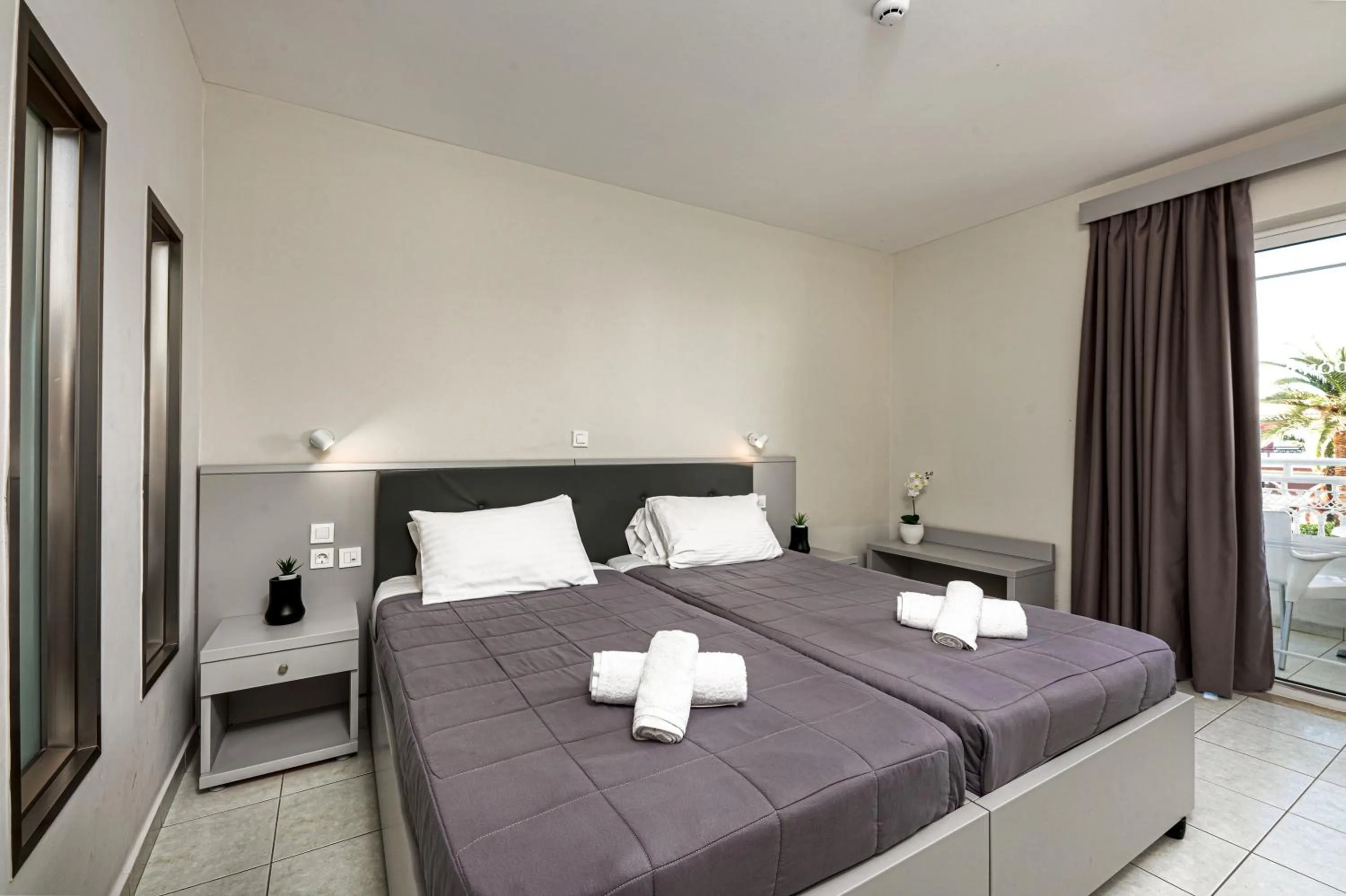 Photo of the whole room, Bed in Poseidon Beach Hotel