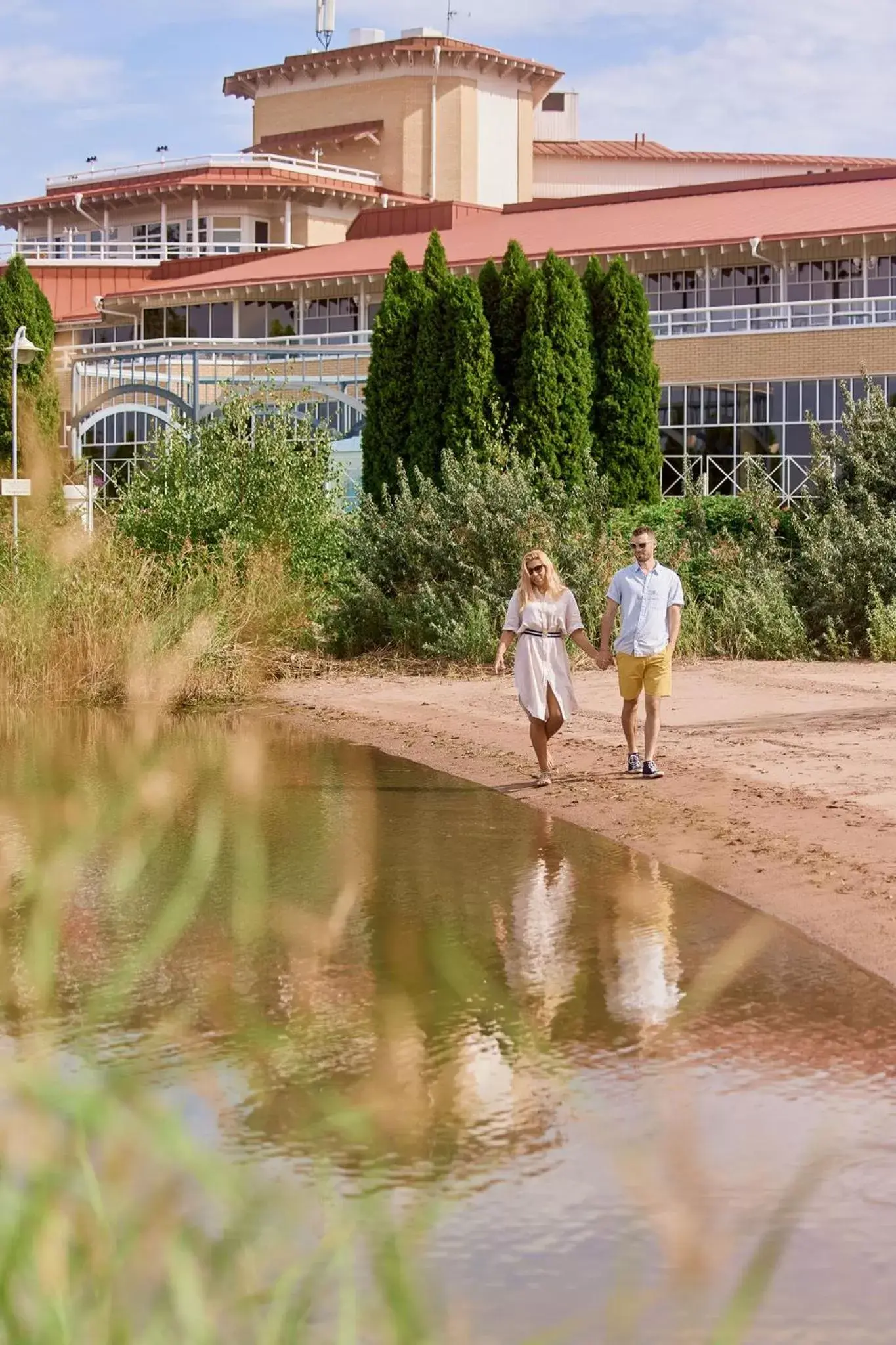 Beach, Property Building in Naantali Spa Hotel