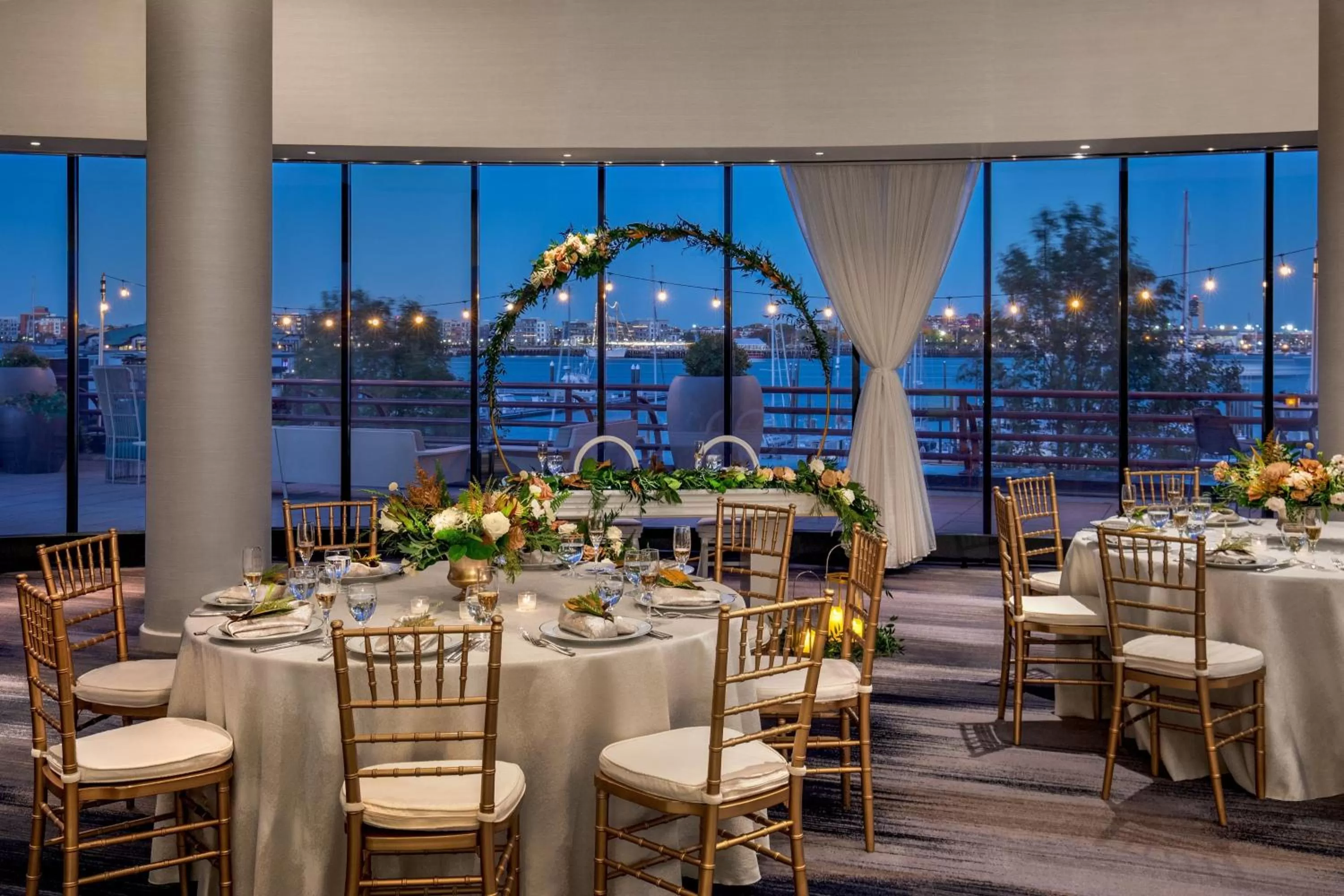 Banquet/Function facilities in Boston Marriott Long Wharf