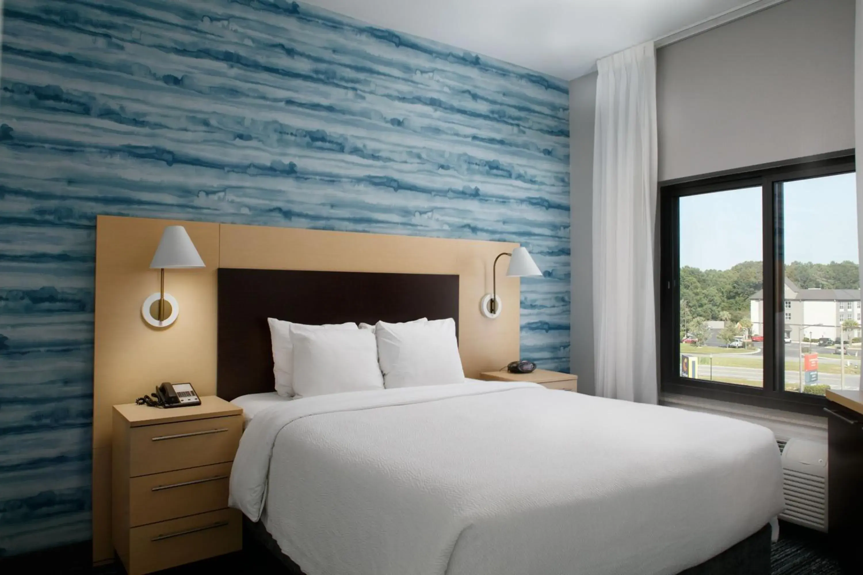 Bedroom, Bed in TownePlace Suites by Marriott Savannah Airport