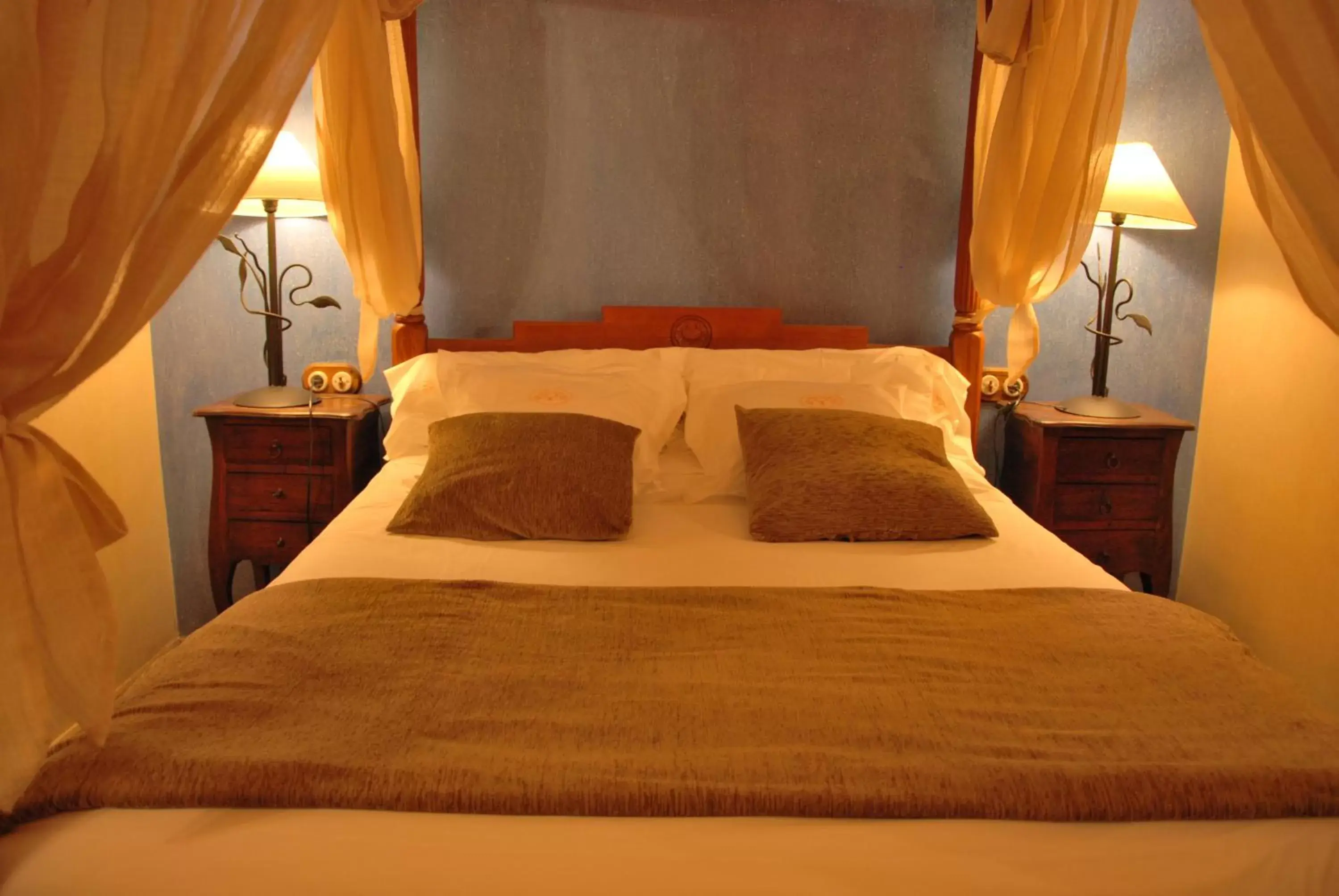 Bed in Hotel Selba d'Ansils