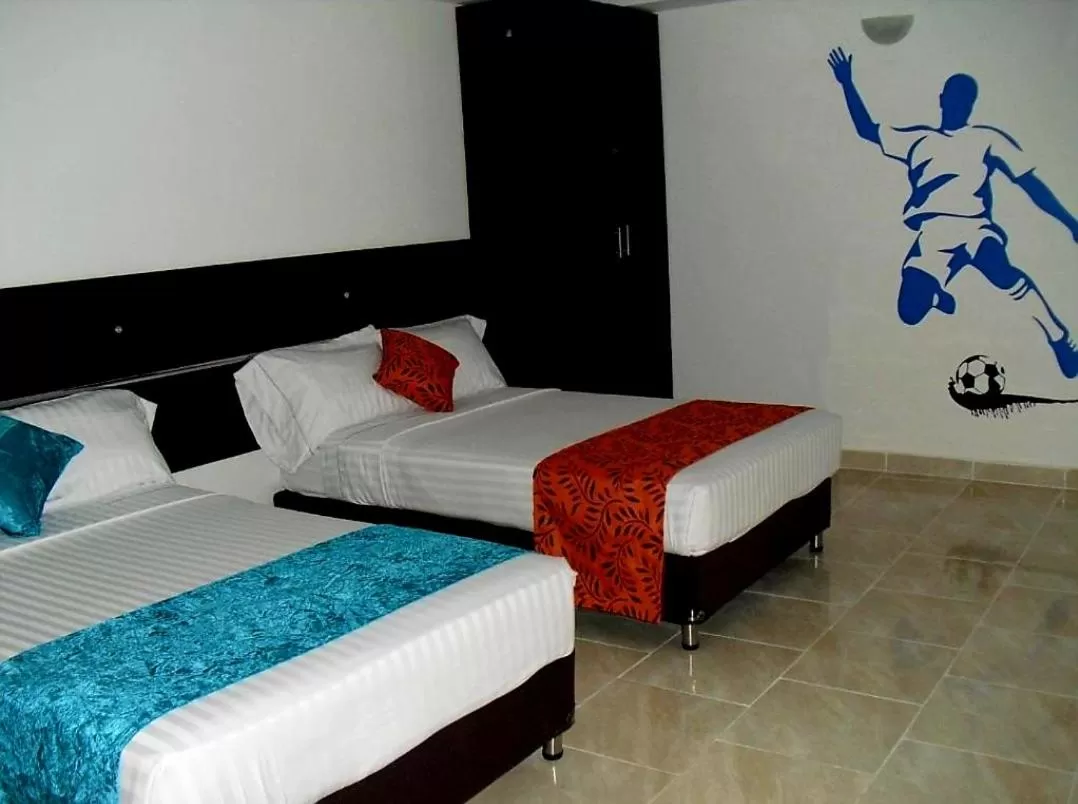 Bed in AW Hotel Sport