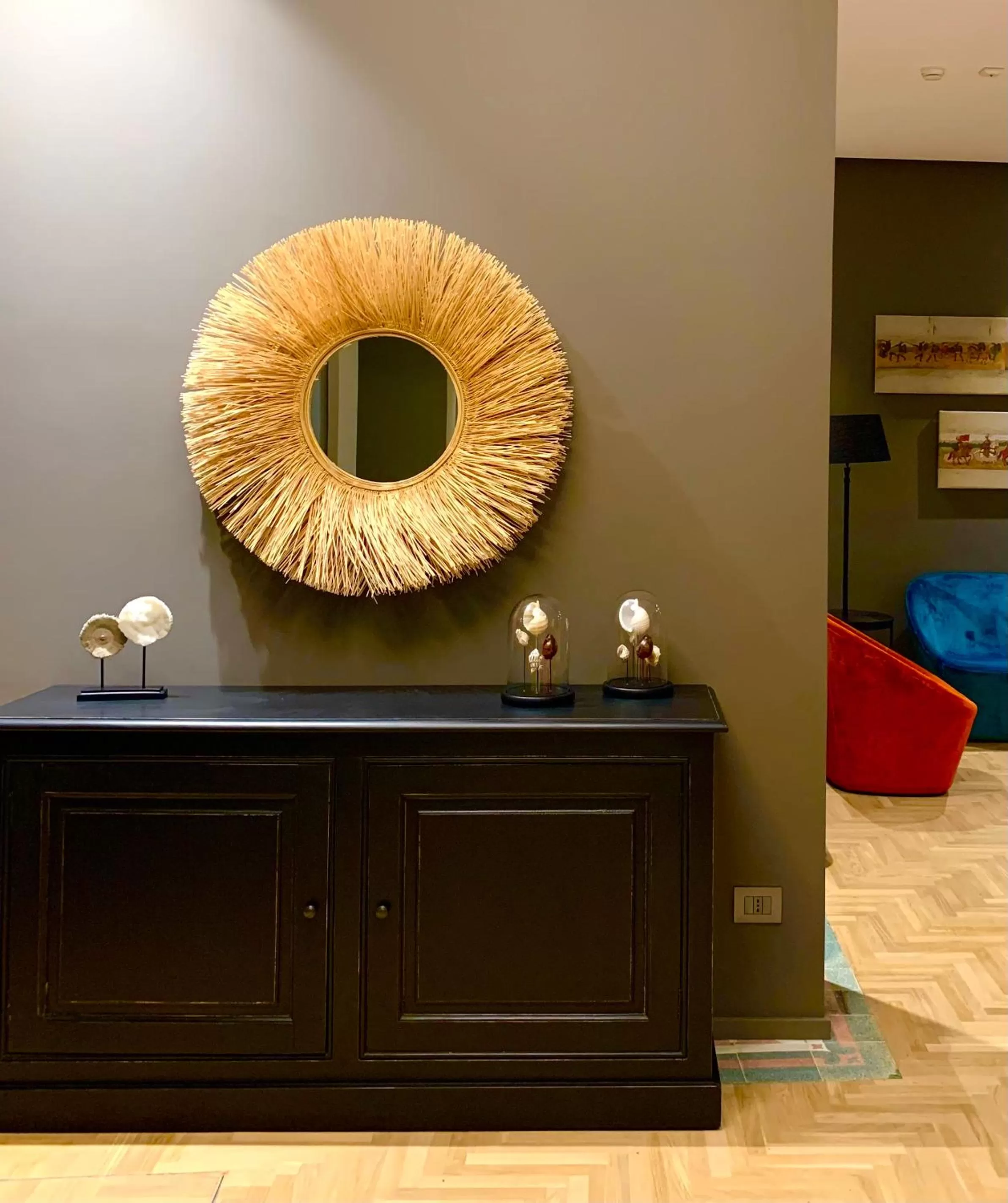 Seating area, Lobby/Reception in Re Sale Boutique Hotel