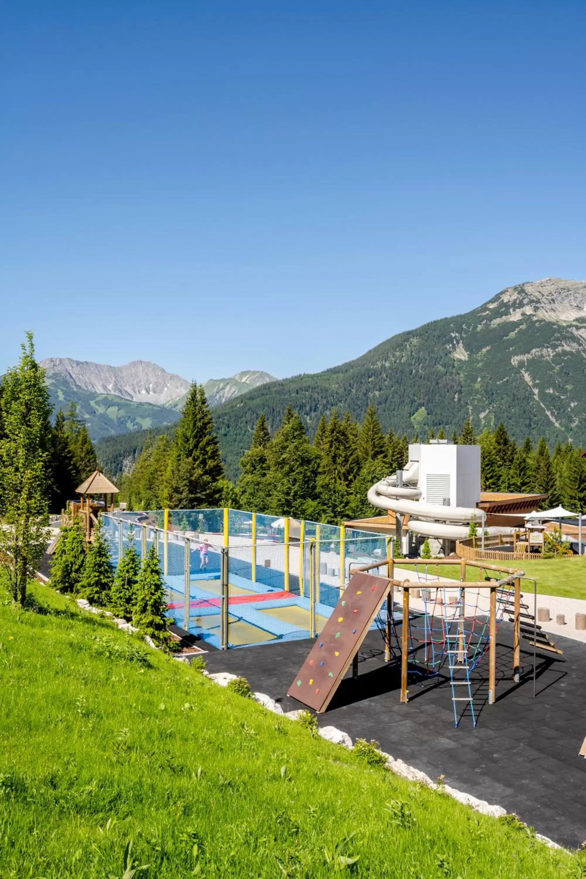 Children play ground, Swimming Pool in Zugspitz Resort