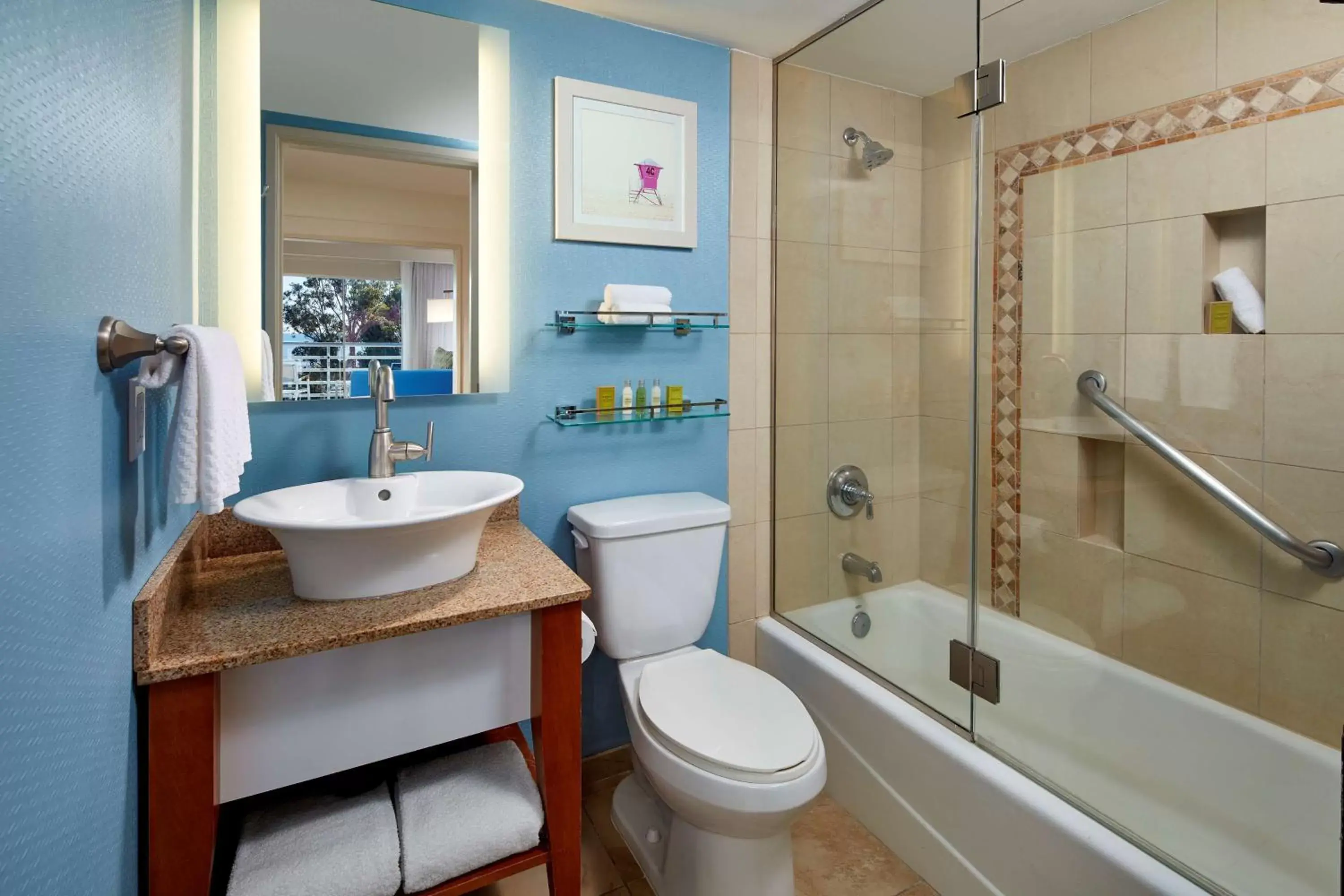 Bathroom in DoubleTree Suites by Hilton Doheny Beach